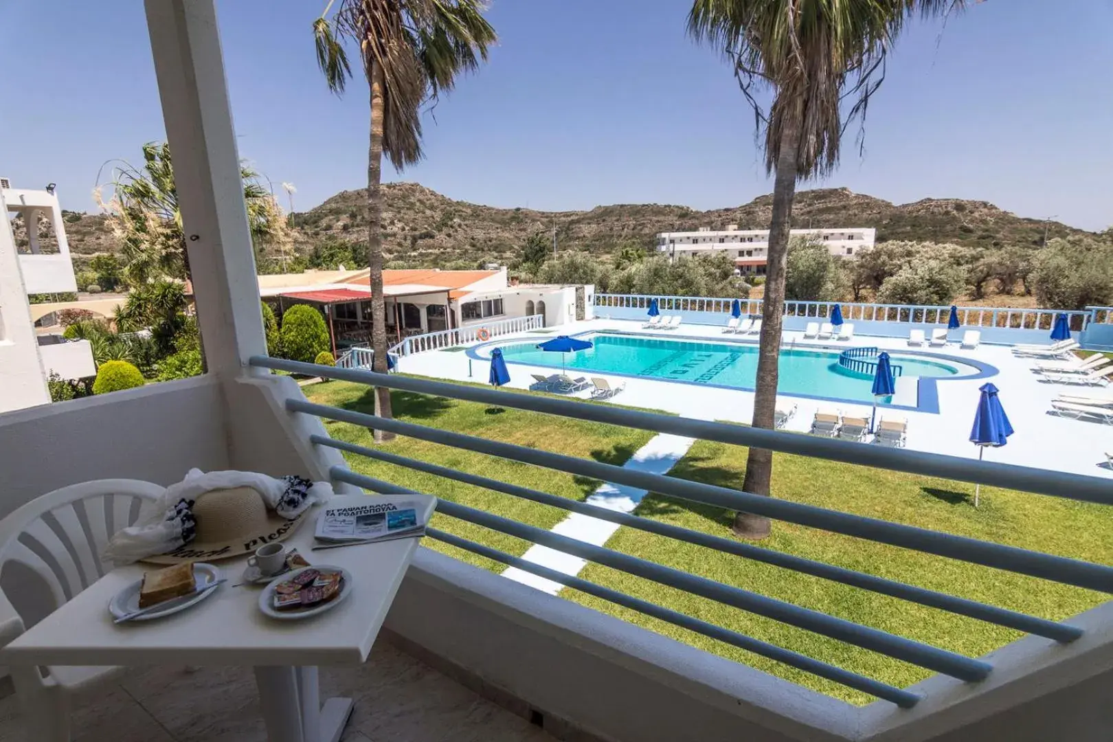 Pool view in Tivoli Hotel Pool view in Tivoli Hotel