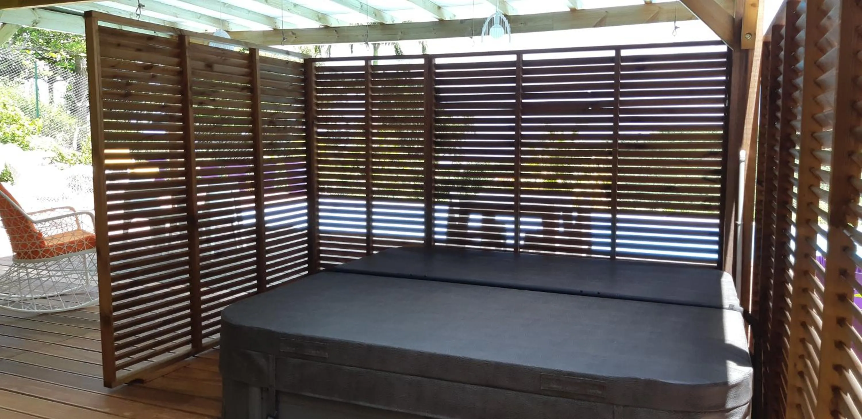 Hot Tub in Domaine Choco Vanille