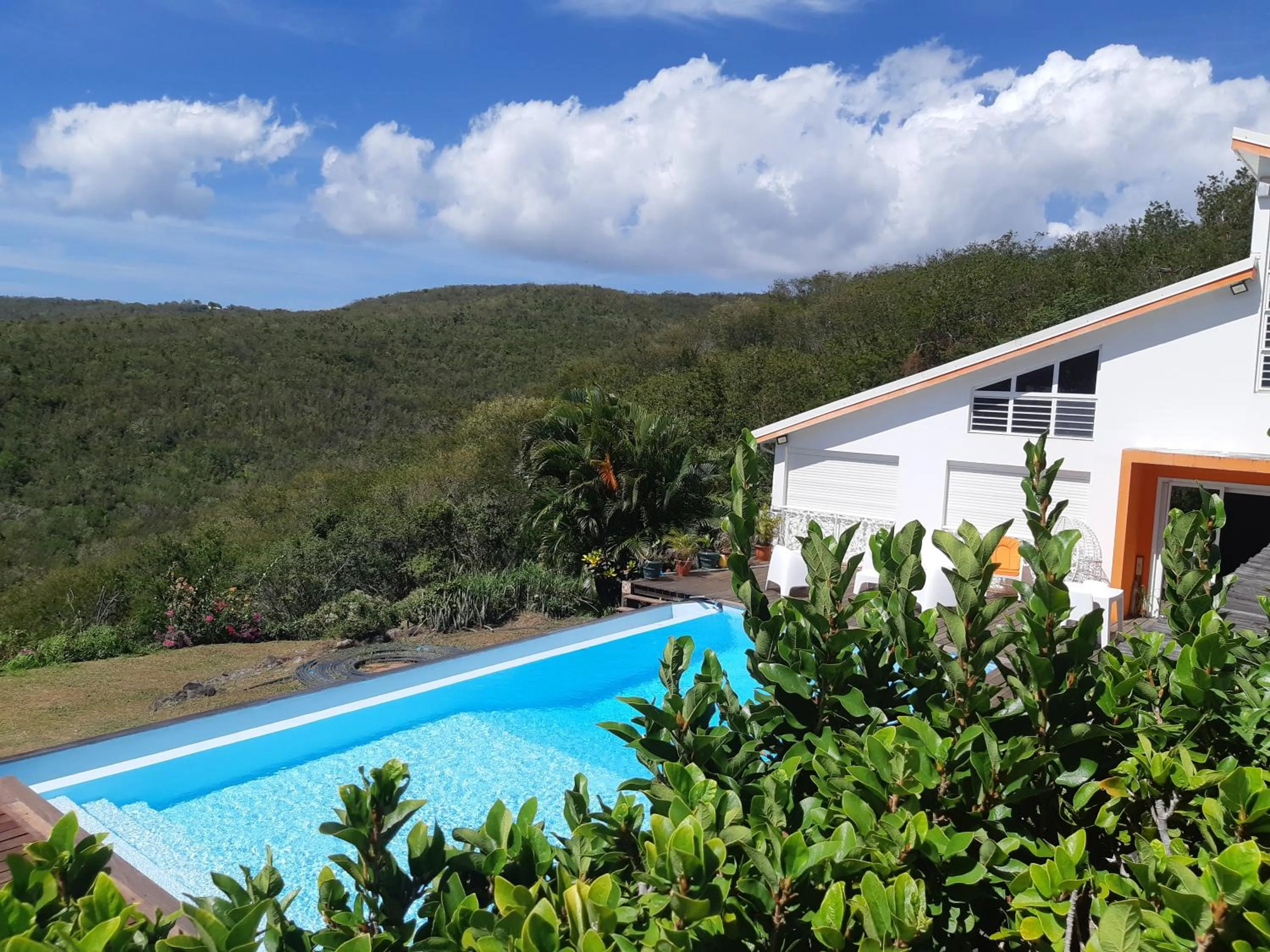 Pool view in Domaine Choco Vanille