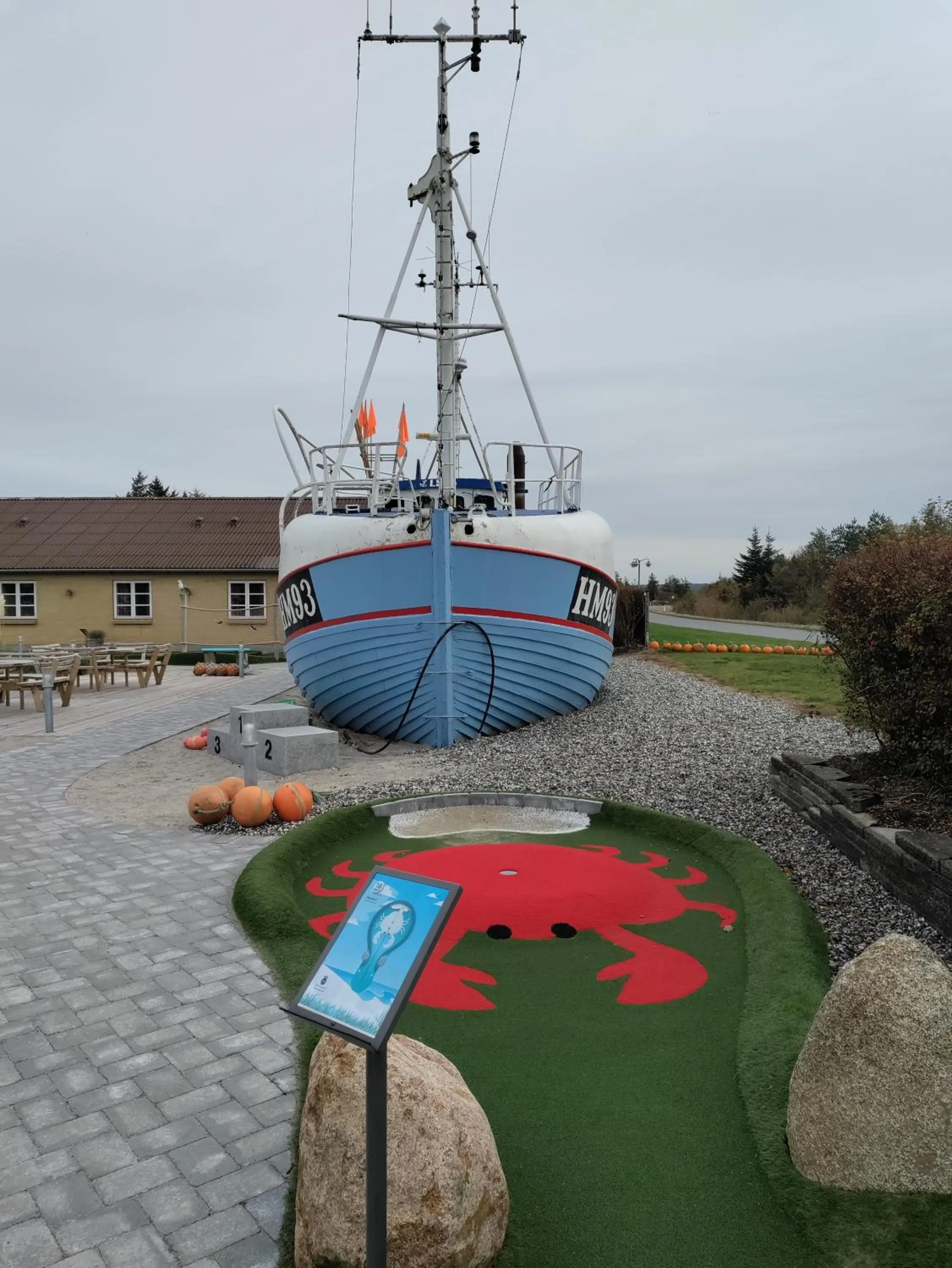 Minigolf in Rønnes Hotel