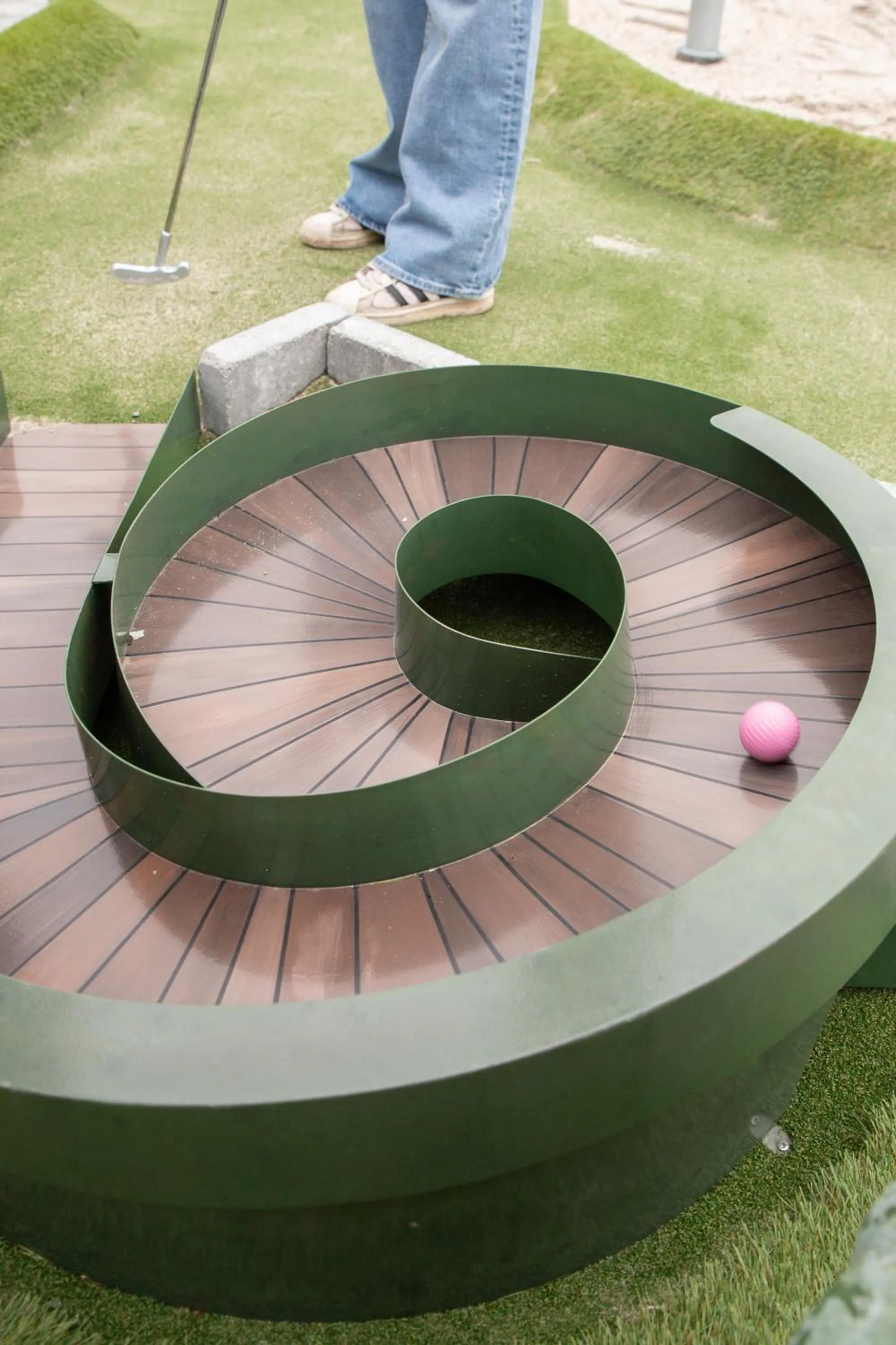 Minigolf in Rønnes Hotel