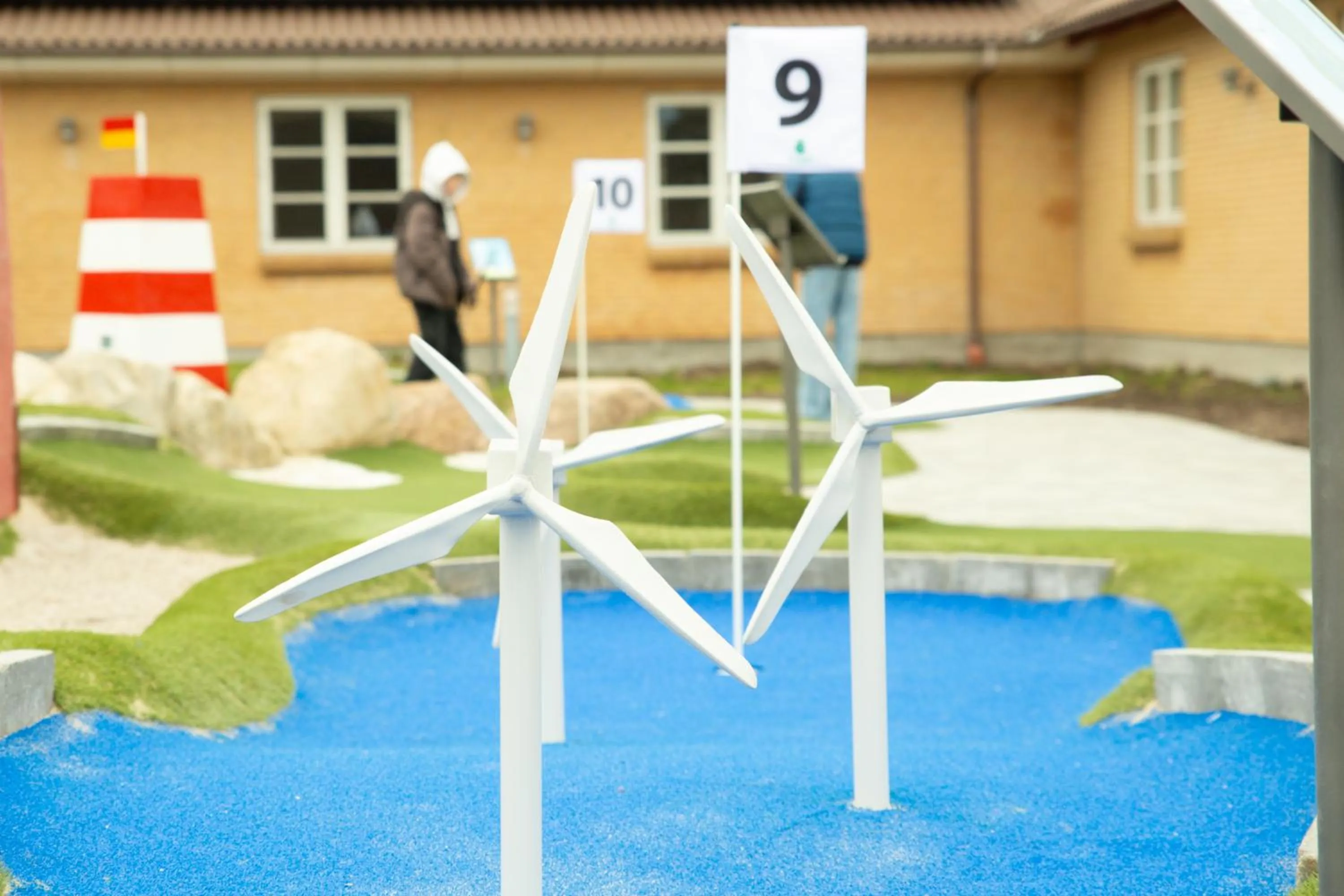 Minigolf in Rønnes Hotel
