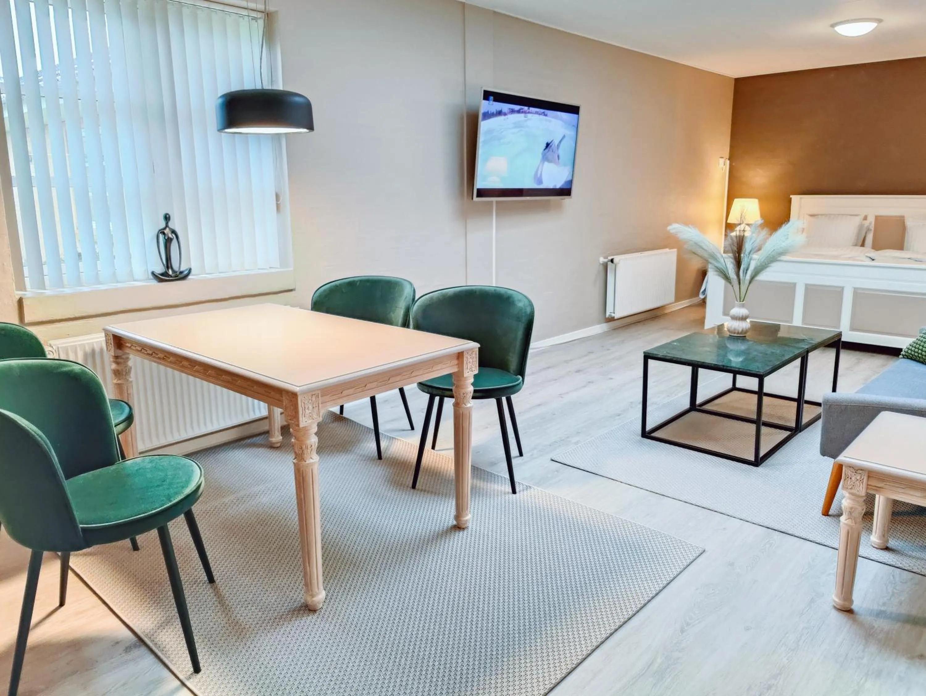 Bed in Rønnes Hotel