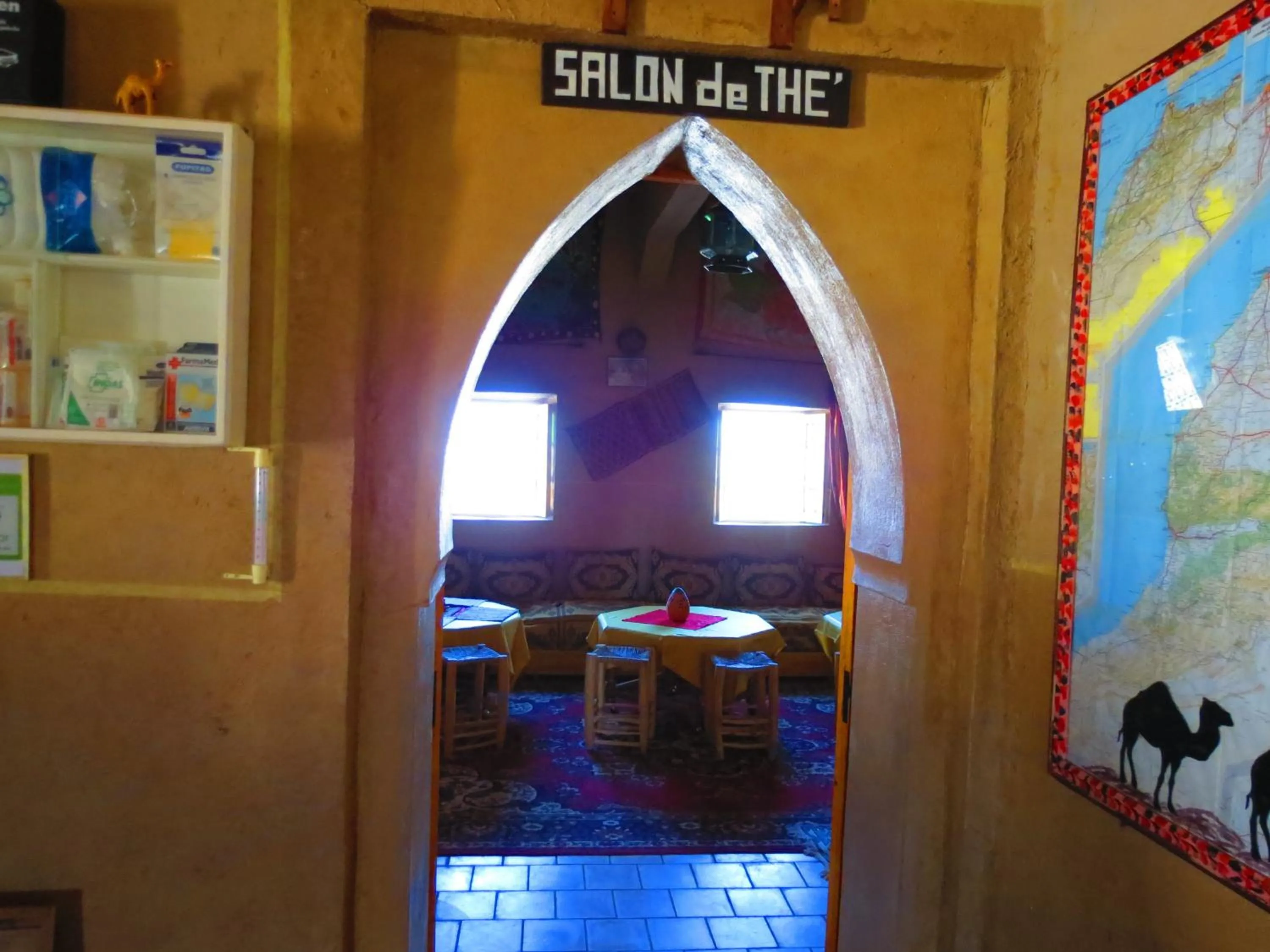 Living room in Hôtel Riad Tadarte Familier