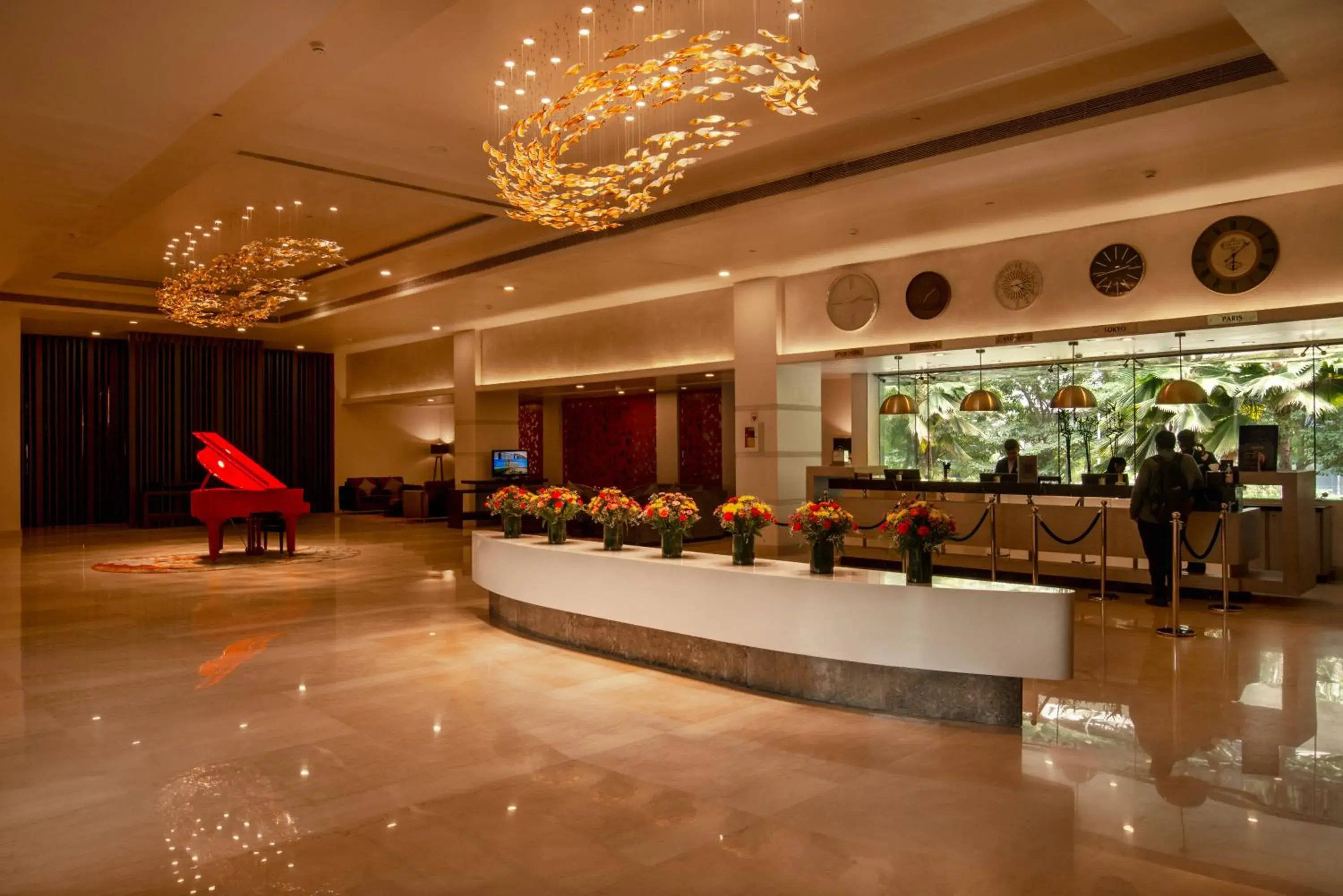 Lobby or reception in Radisson Blu Bengaluru Outer Ring Road Lobby or reception in Radisson Blu Bengaluru Outer Ring Road