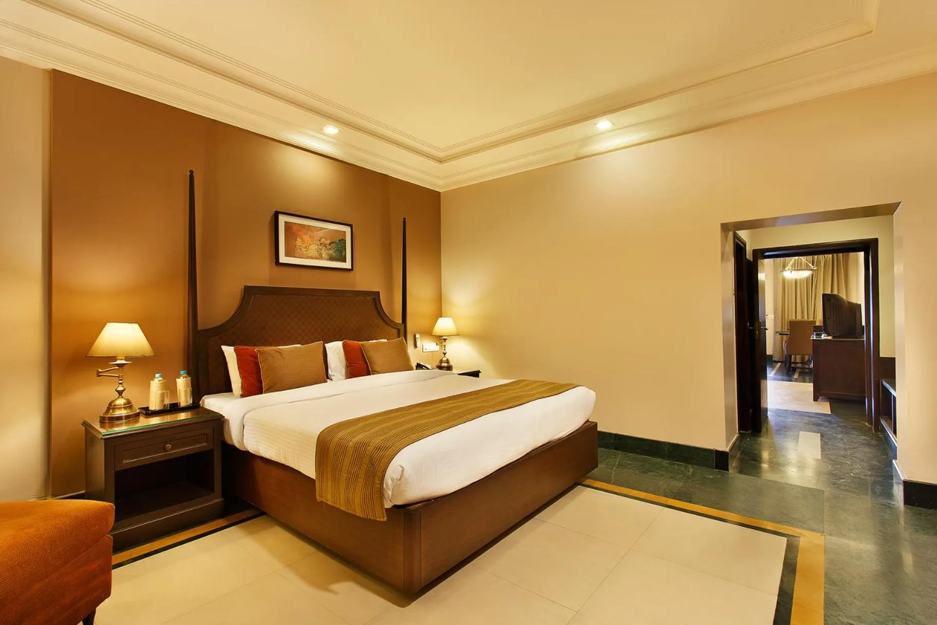 Photo of the whole room, Bed in Ganga Lahari by Leisure Hotels