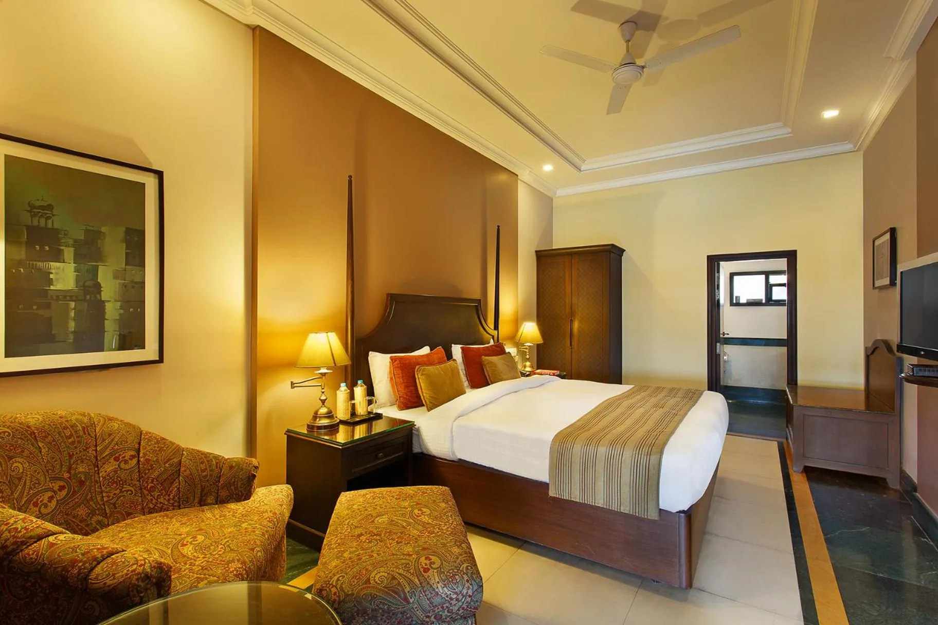 Photo of the whole room, Bed in Ganga Lahari by Leisure Hotels