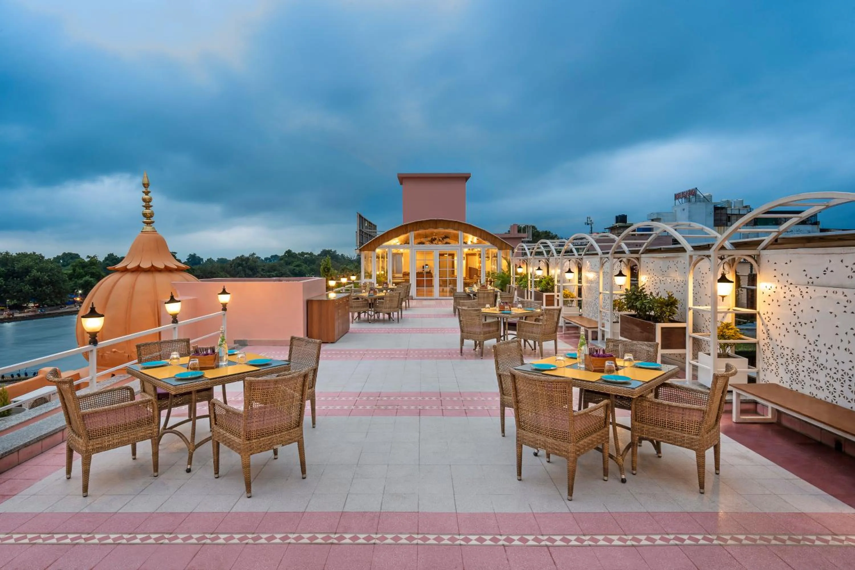 Restaurant/places to eat in Ganga Lahari by Leisure Hotels
