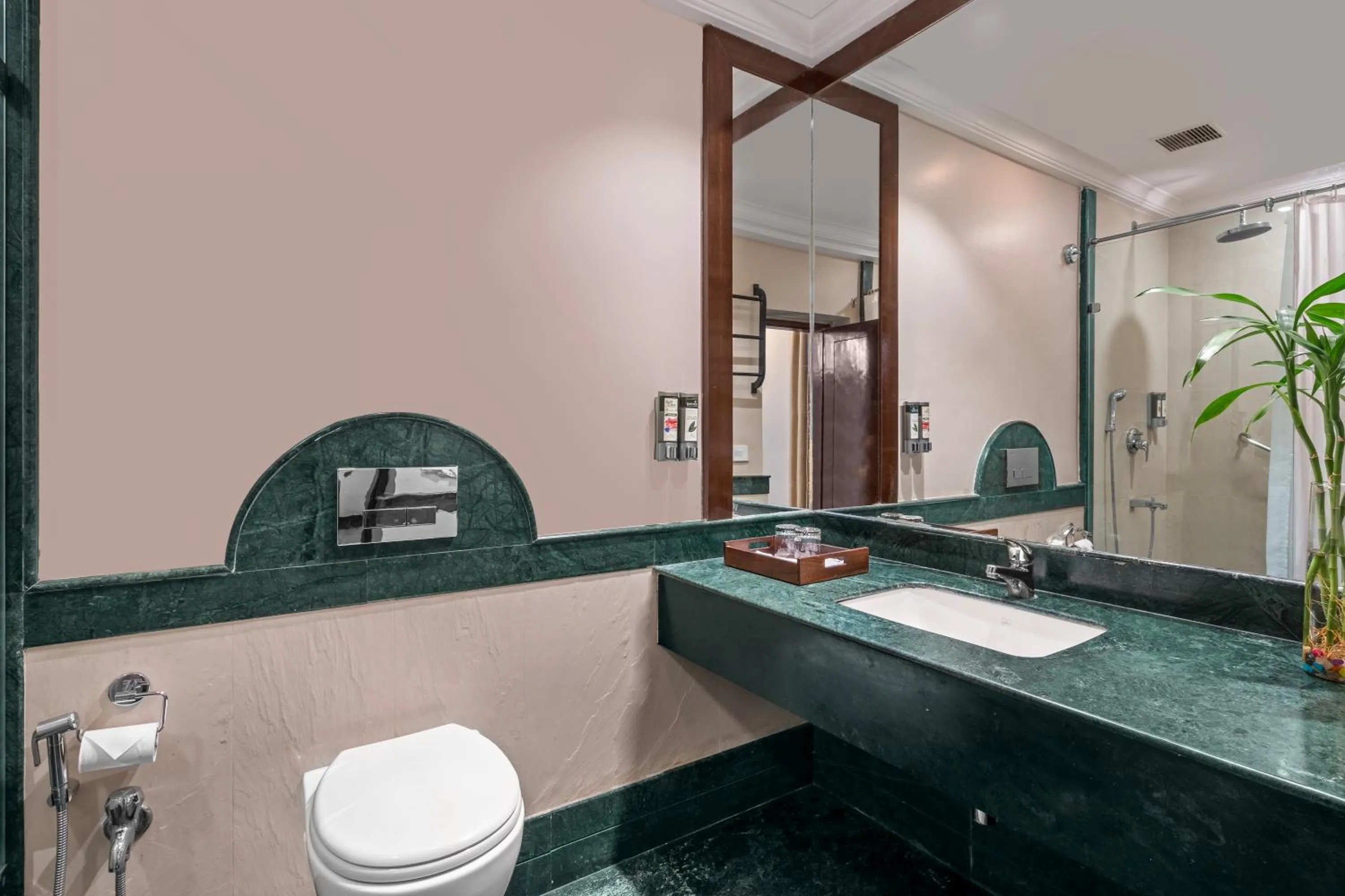 Bathroom in Ganga Lahari by Leisure Hotels