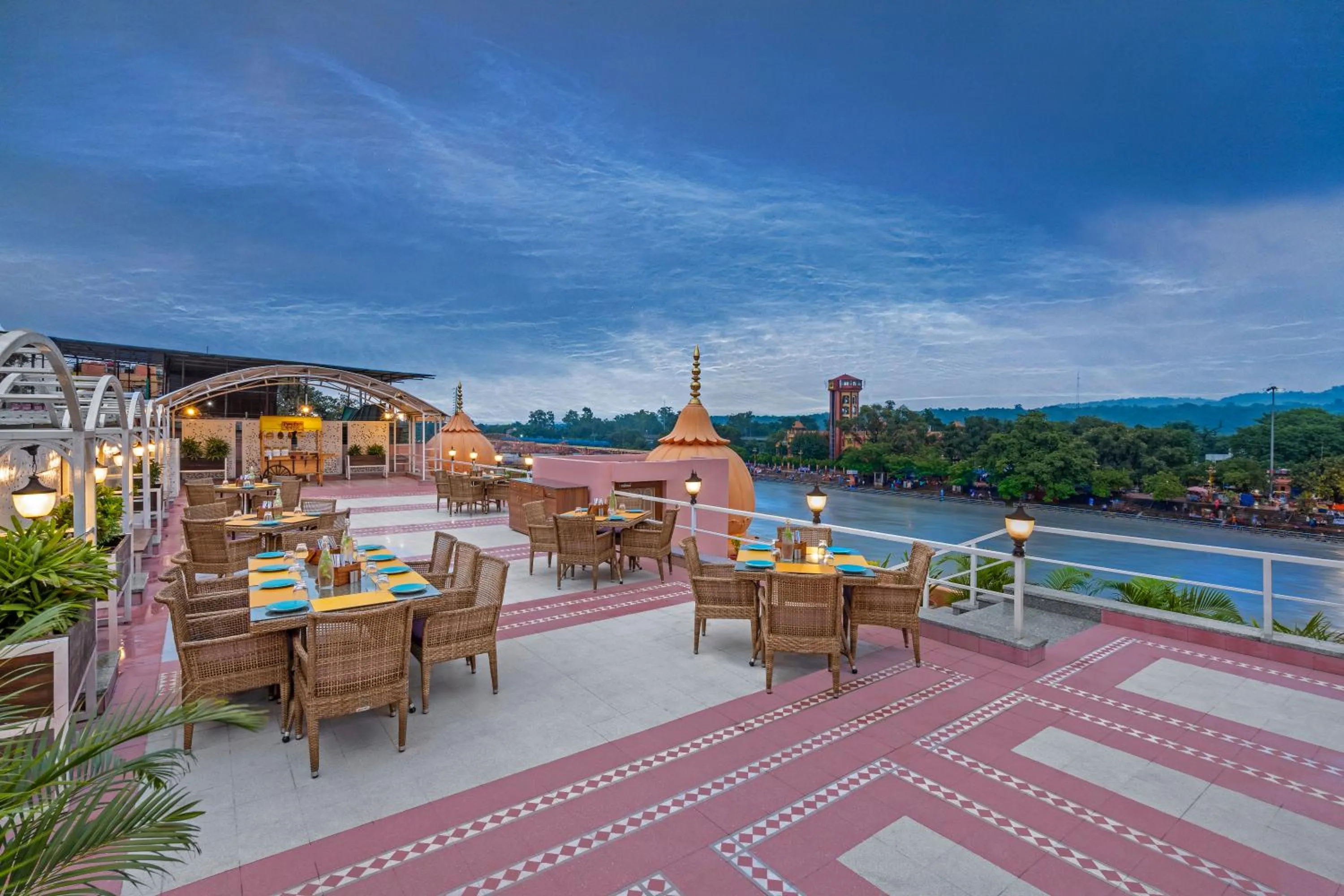 Restaurant/places to eat in Ganga Lahari by Leisure Hotels