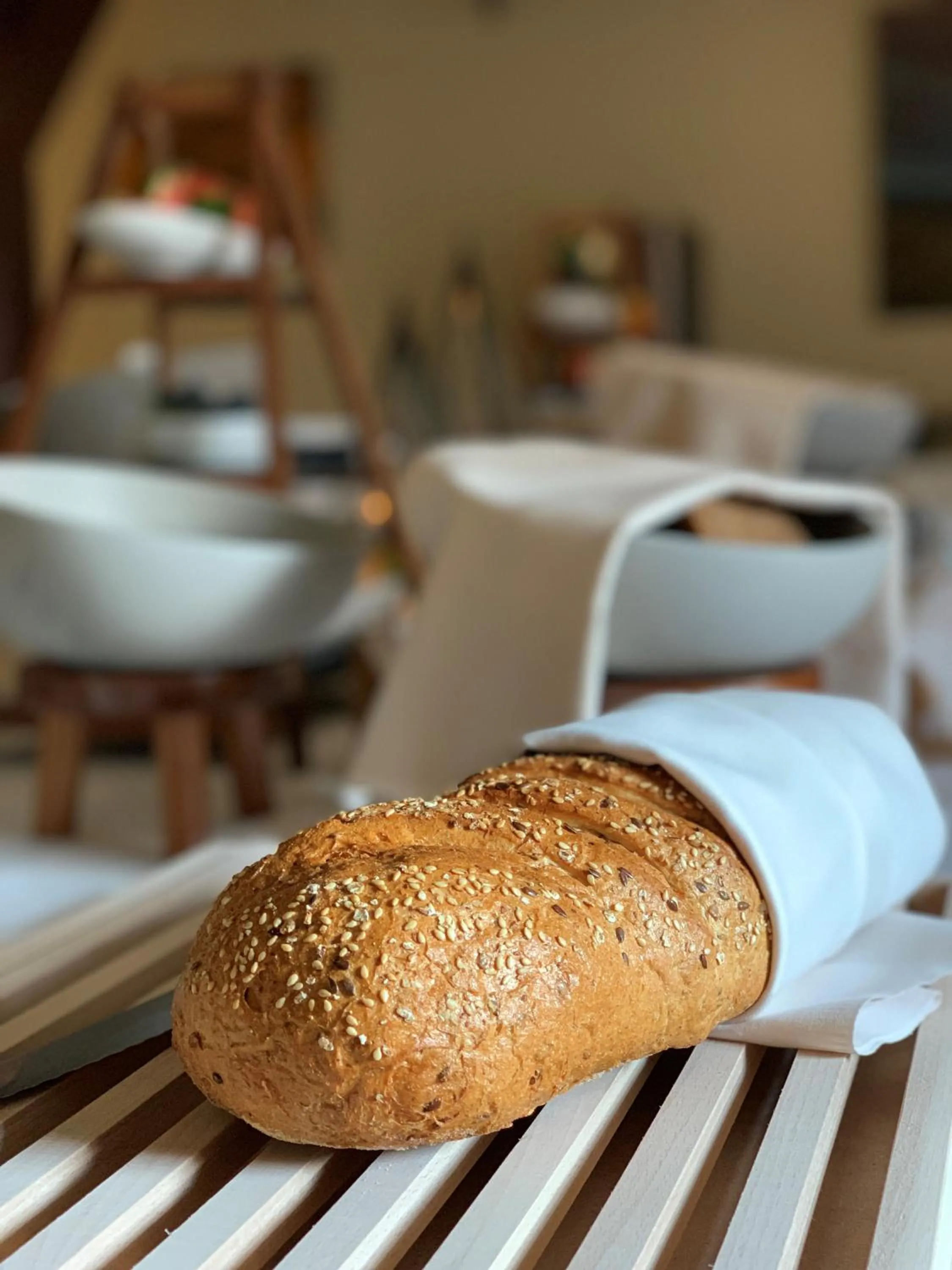 Breakfast in Hotel Sidesporet