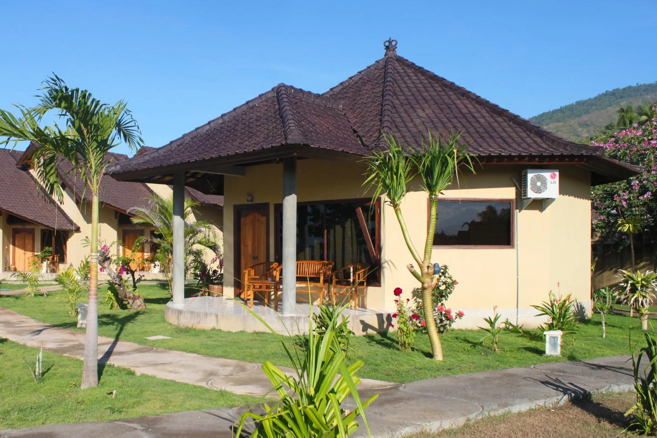 Garden in Hotel Uyah Amed Spa Resort