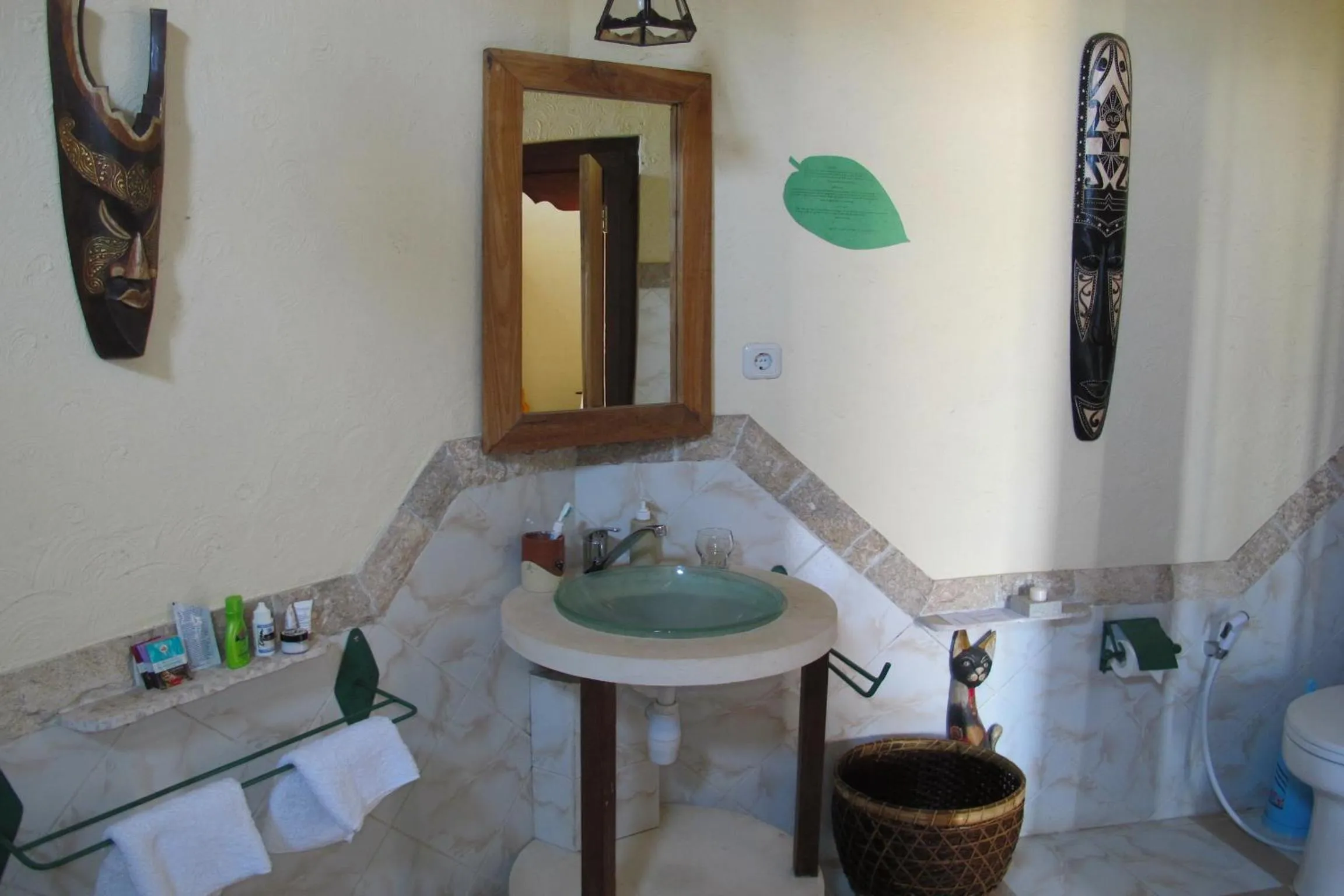 Toilet in Hotel Uyah Amed Spa Resort