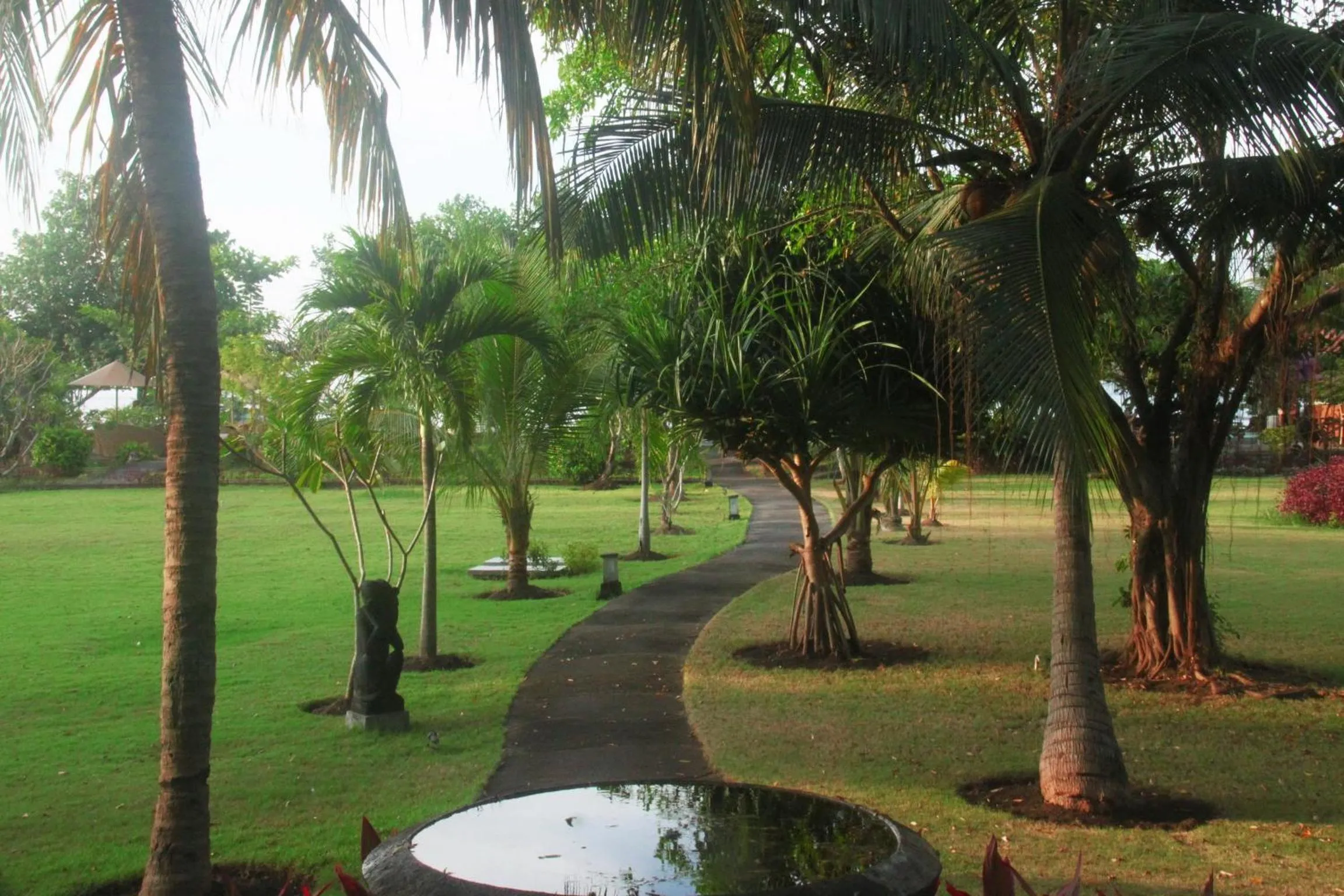 Garden view in Hotel Uyah Amed Spa Resort