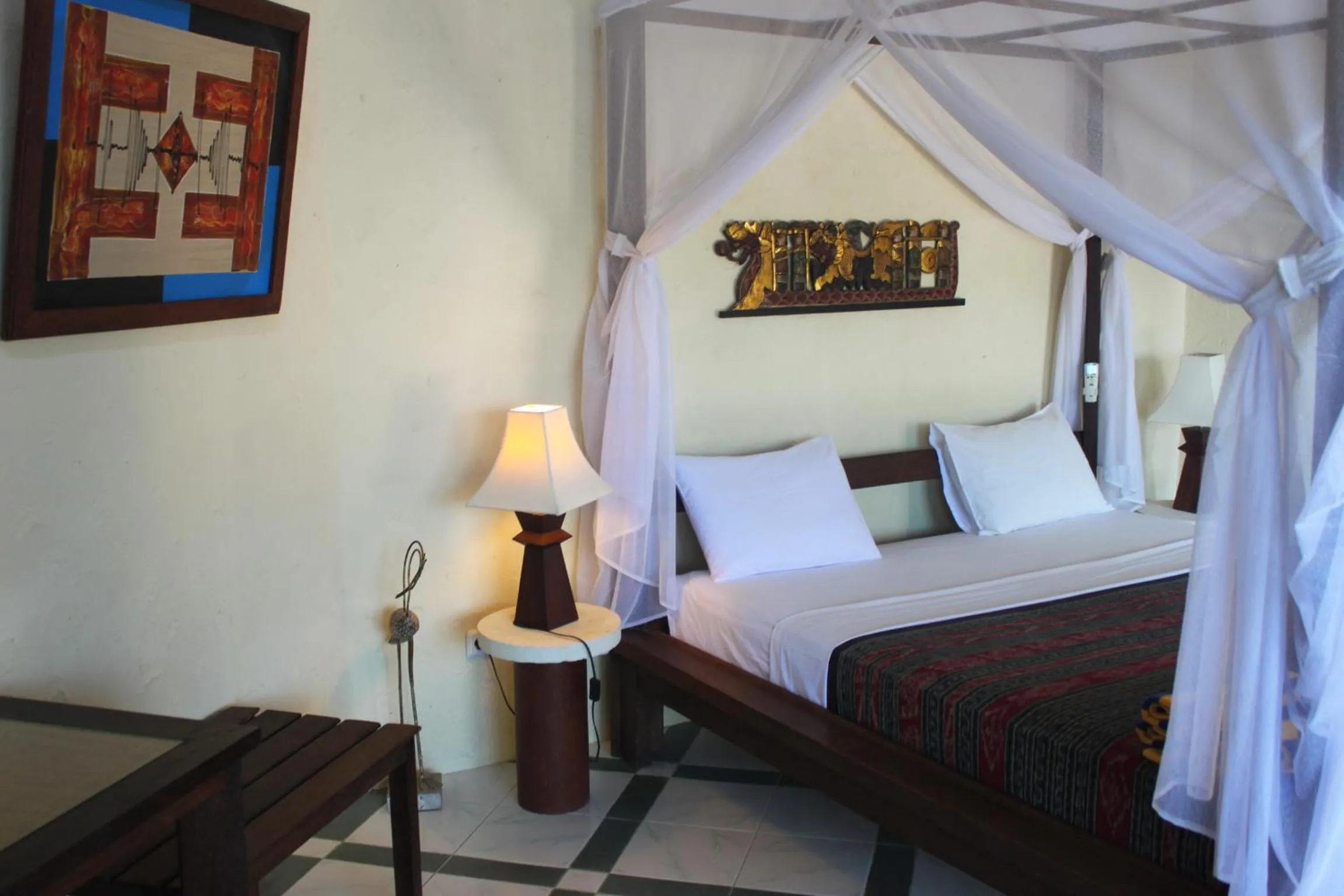 Natural landscape, Bed in Hotel Uyah Amed Spa Resort