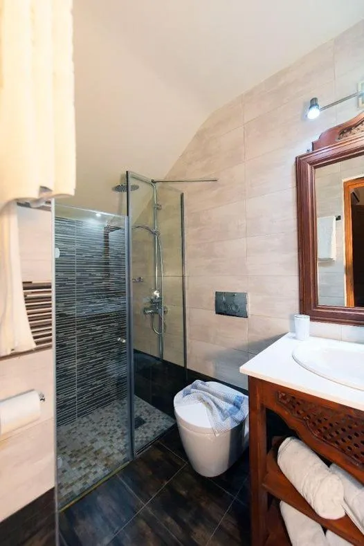 Bathroom in Paris Hotel