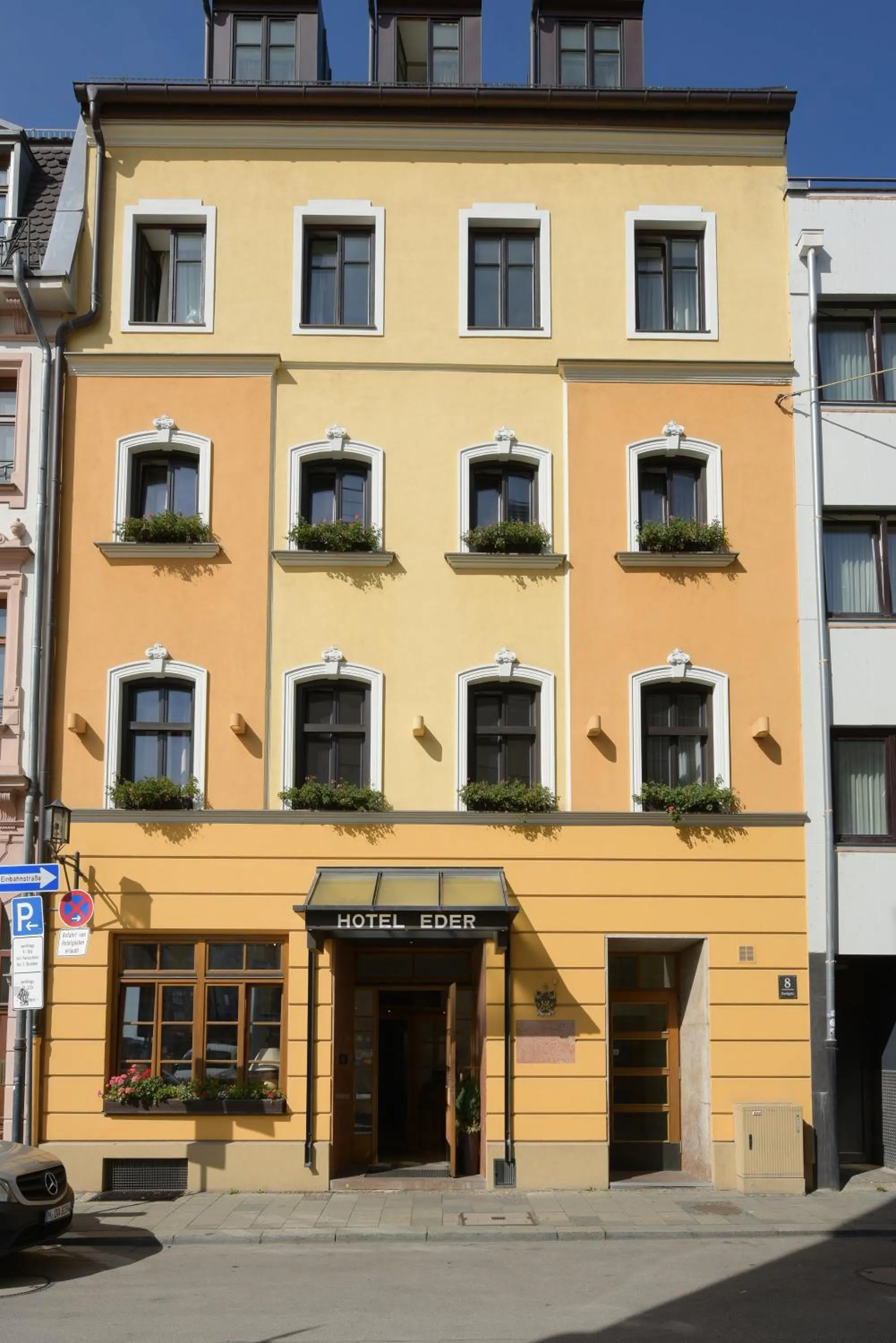Property building in Hotel Eder
