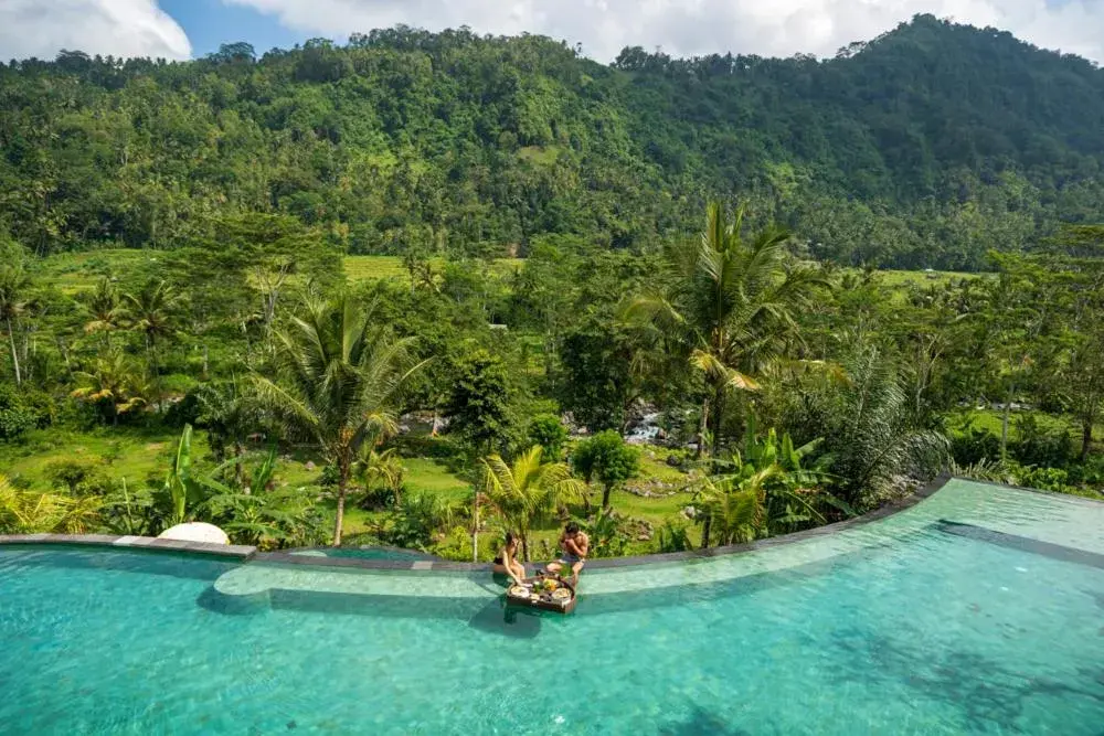 Swimming pool in Wapa di Ume Sidemen Swimming pool in Wapa di Ume Sidemen