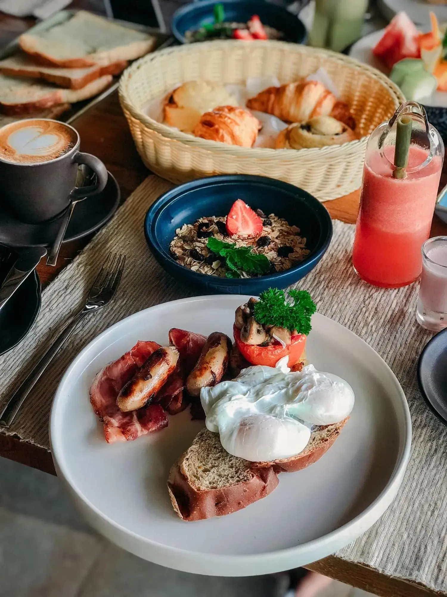 Breakfast in Wapa di Ume Sidemen Breakfast in Wapa di Ume Sidemen