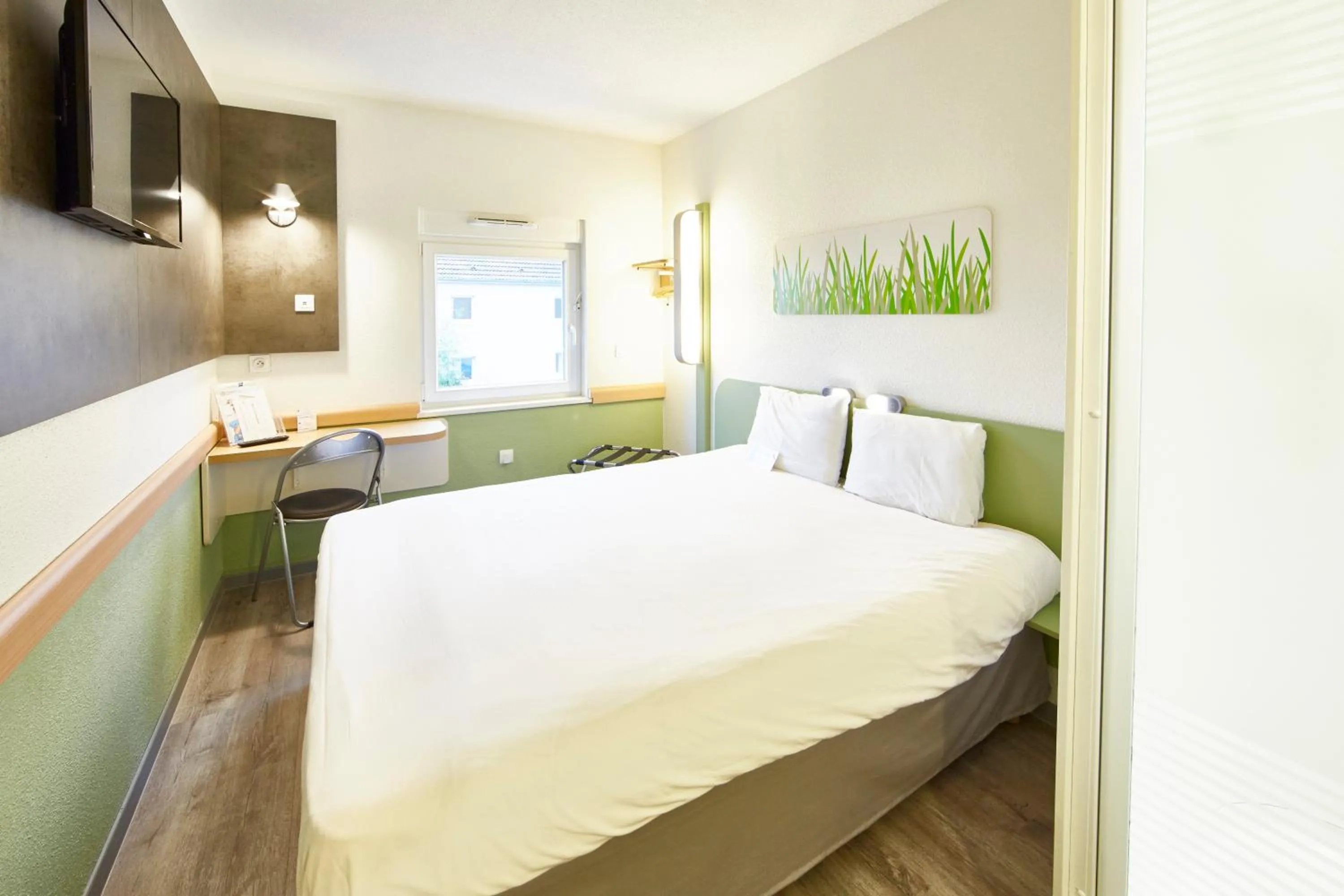 Bedroom, Bed in ibis budget Haguenau Strasbourg Nord
