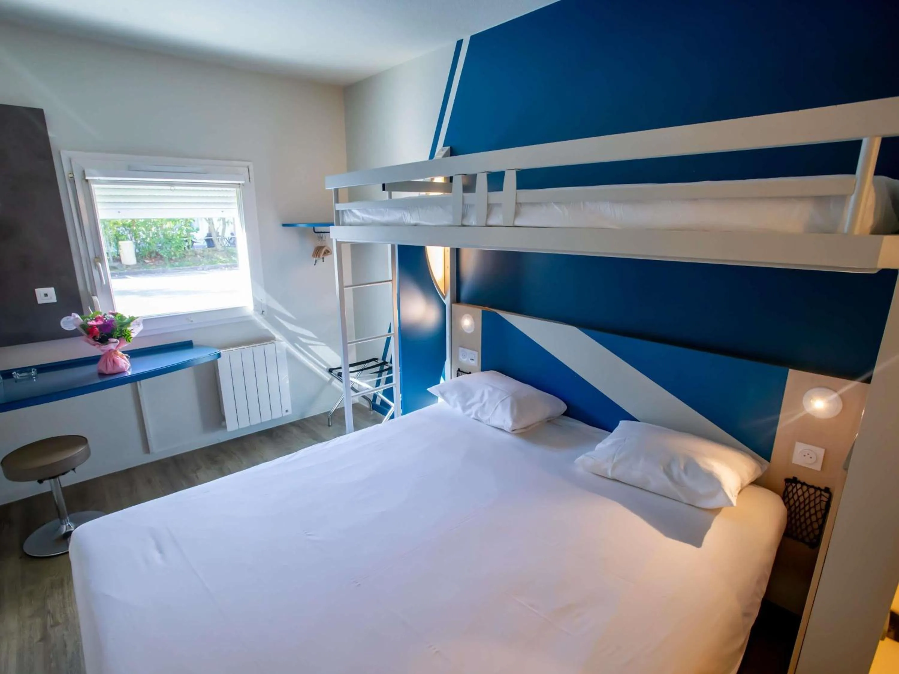 Bedroom, Bed in ibis budget Haguenau Strasbourg Nord