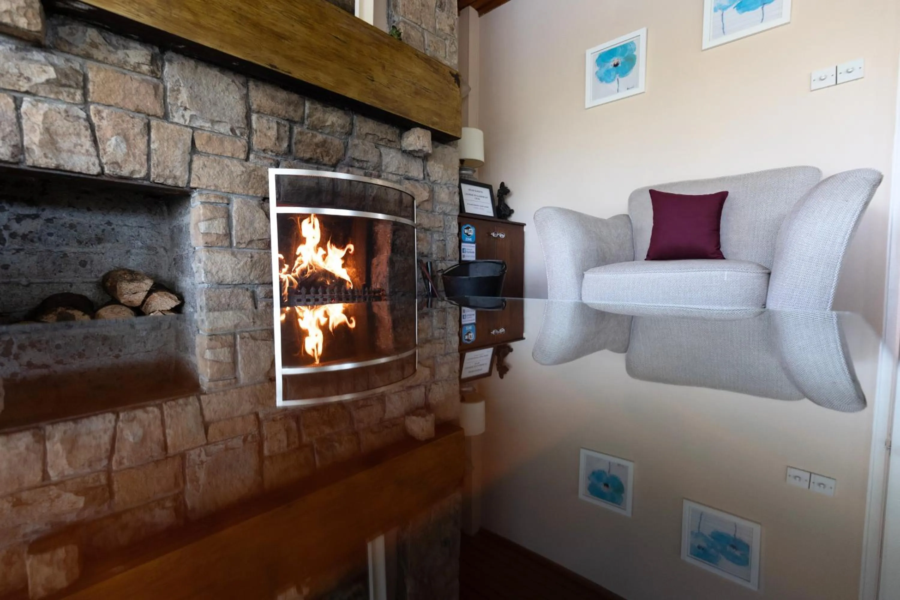 Living room in Killarney View House B&amp;B