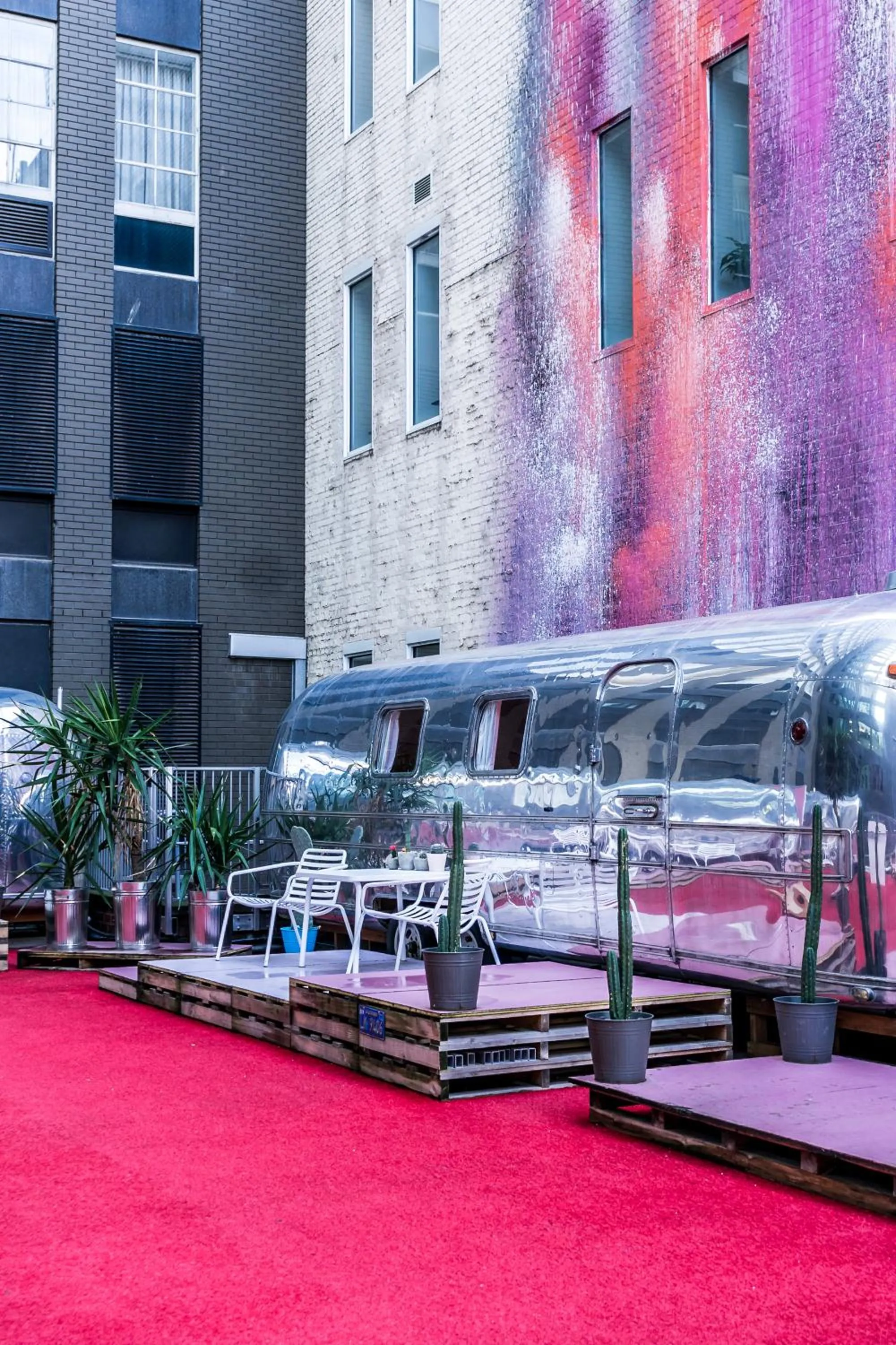 Balcony/Terrace, Bed in Hotel No