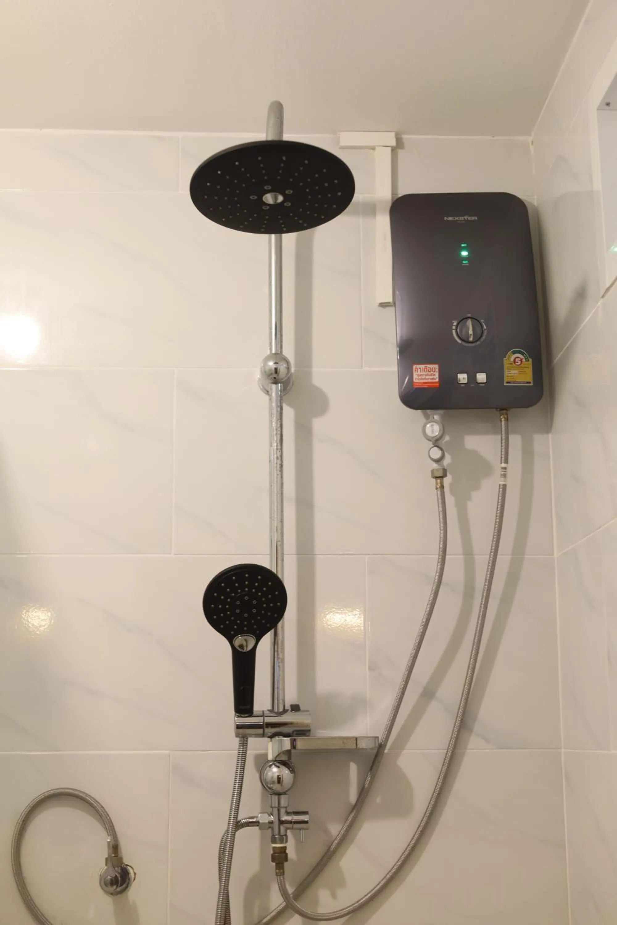 Shower in Shanti Boutique Hotel