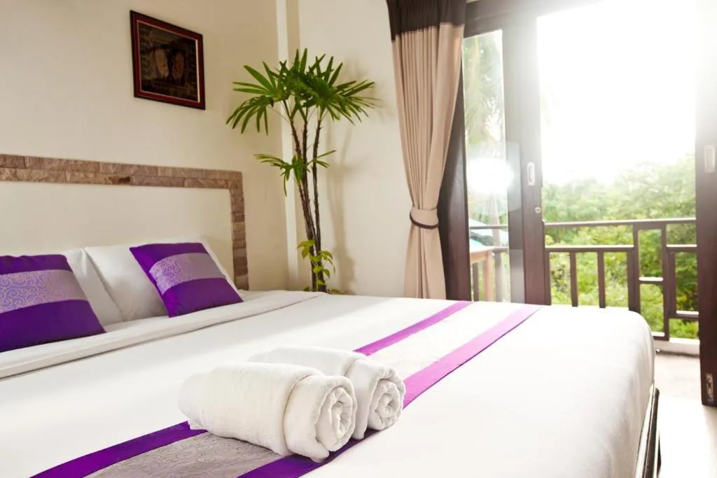 Bed in Shanti Boutique Hotel