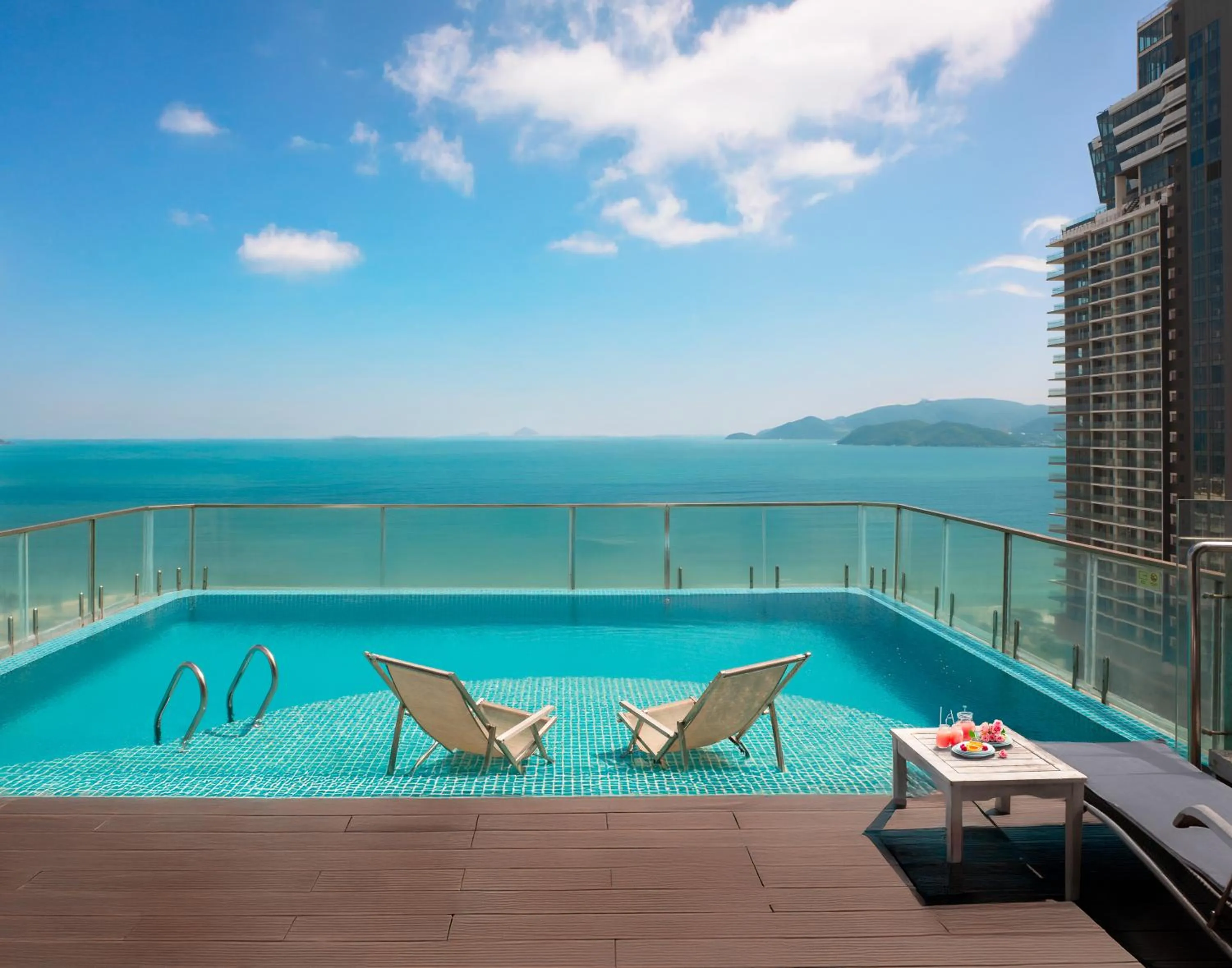 Swimming pool in V Hotel Nha Trang