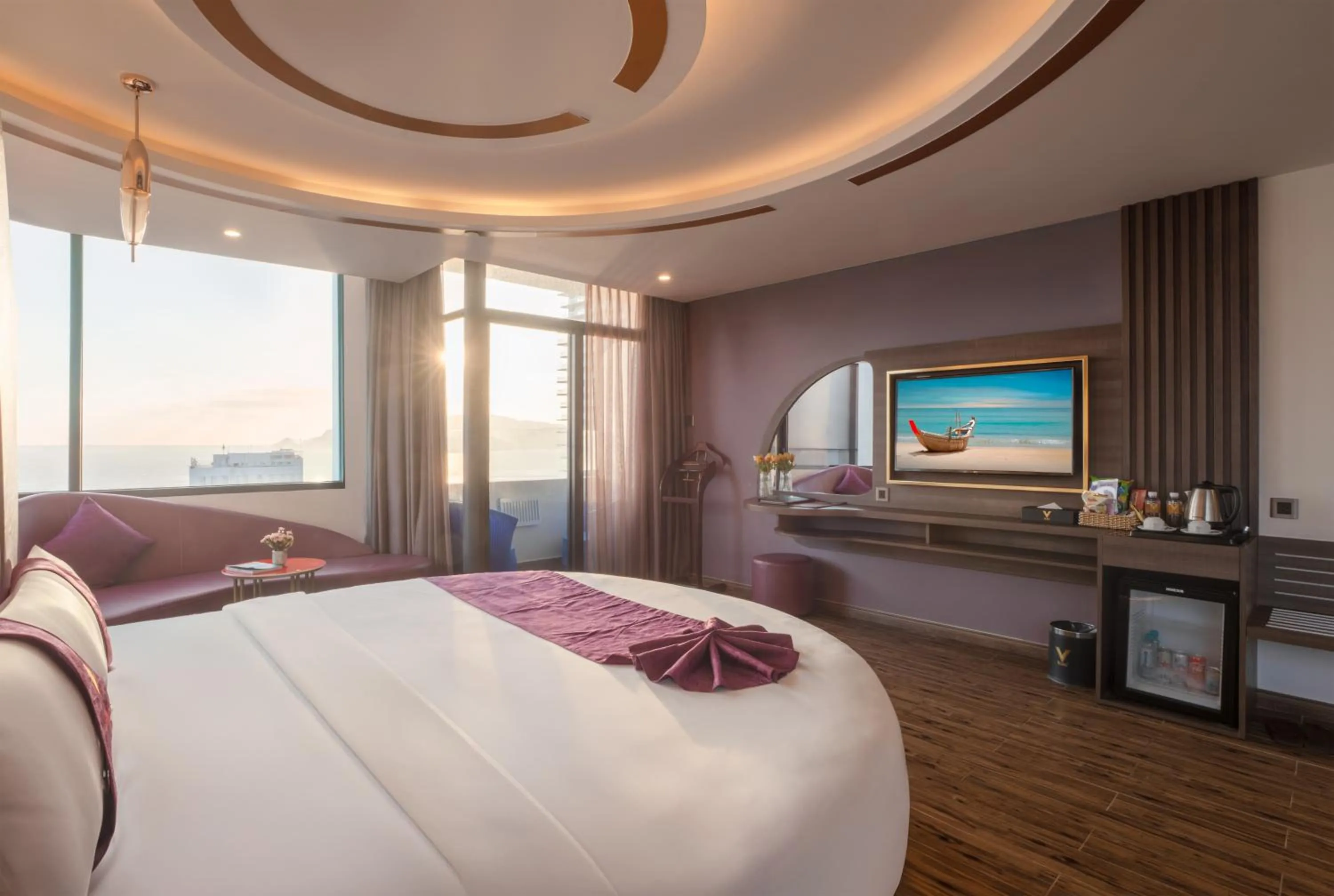 Bedroom, Bed in V Hotel Nha Trang