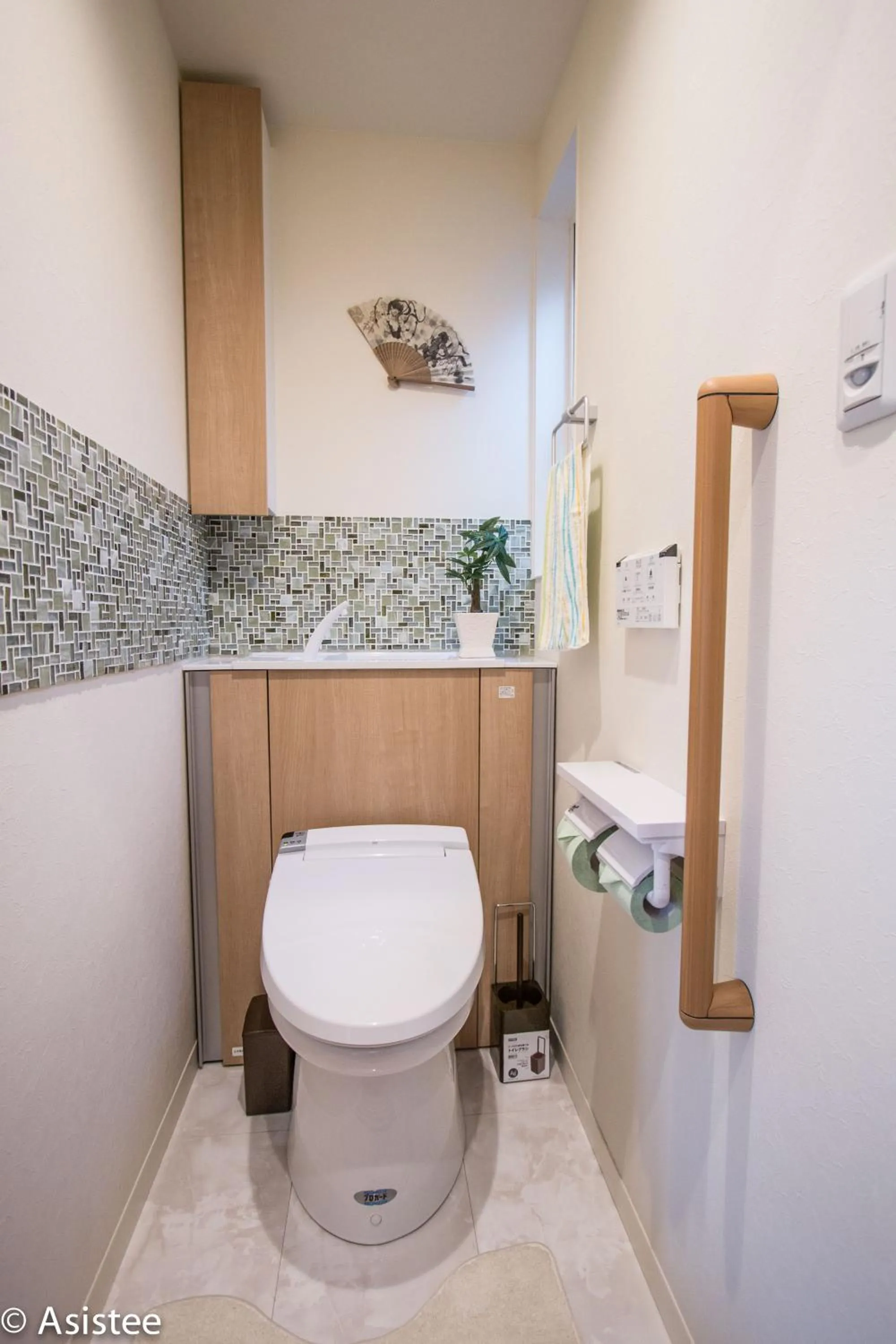 Toilet, Bathroom in Modern Machiya-Babacho