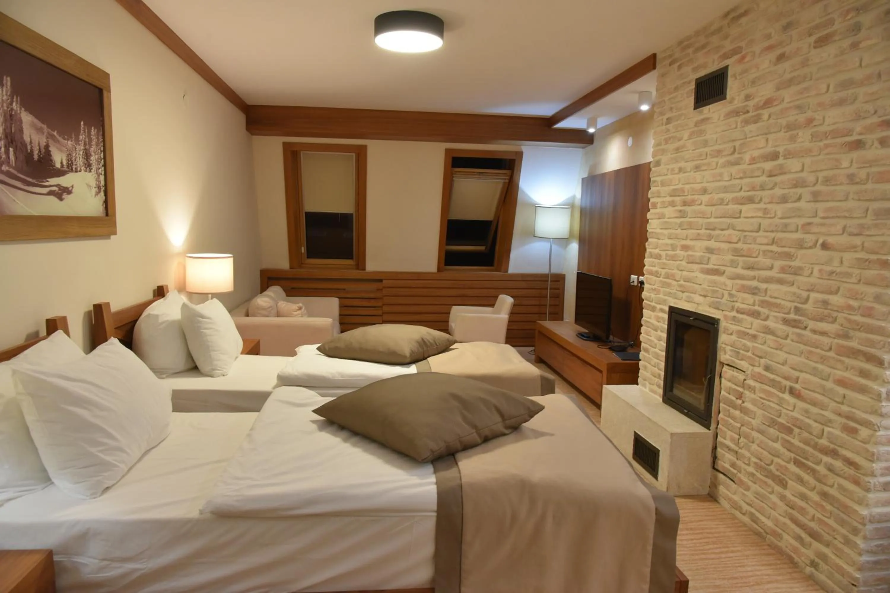 Bed in Aparthotel Vucko