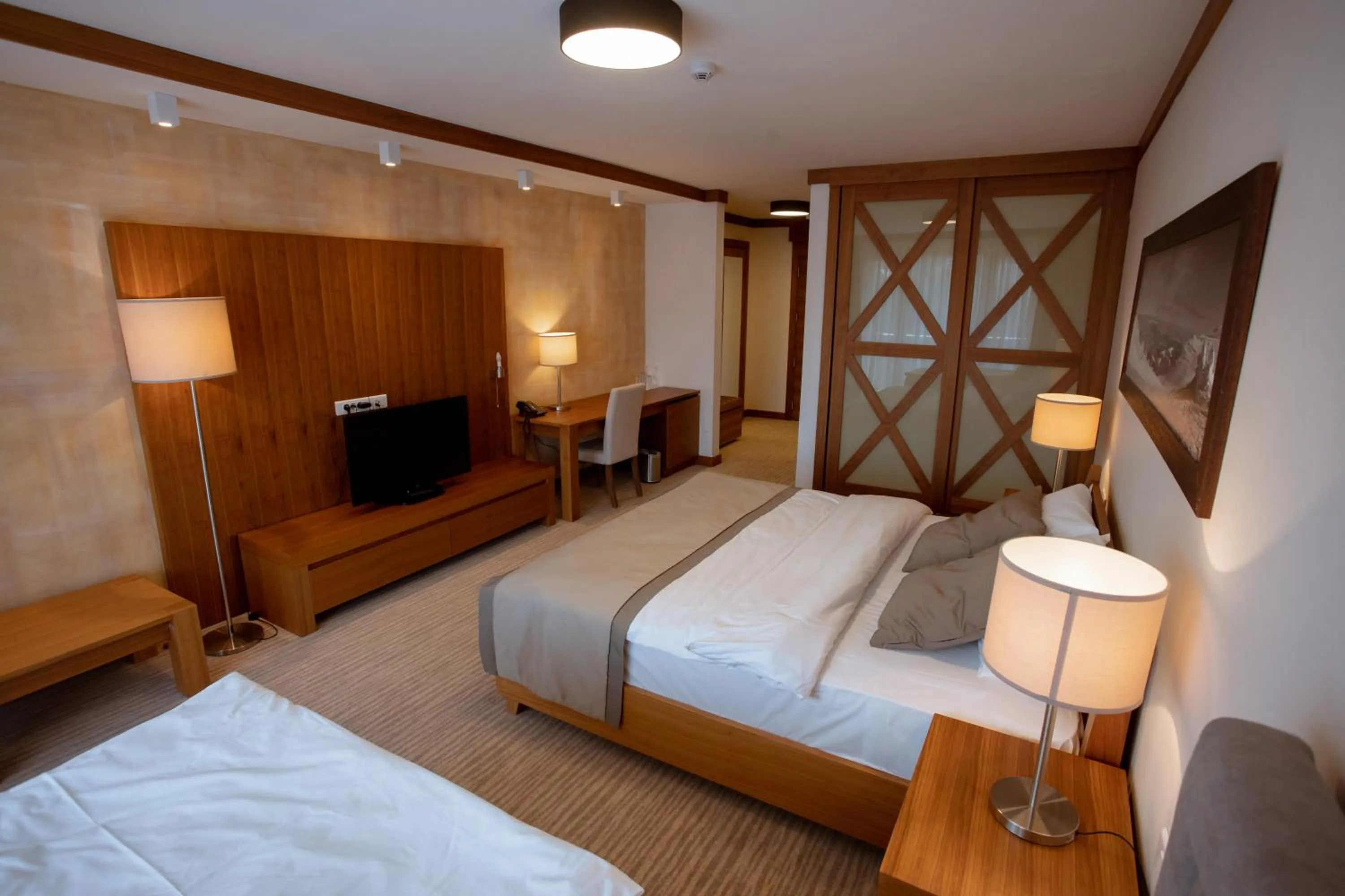 Bed in Aparthotel Vucko