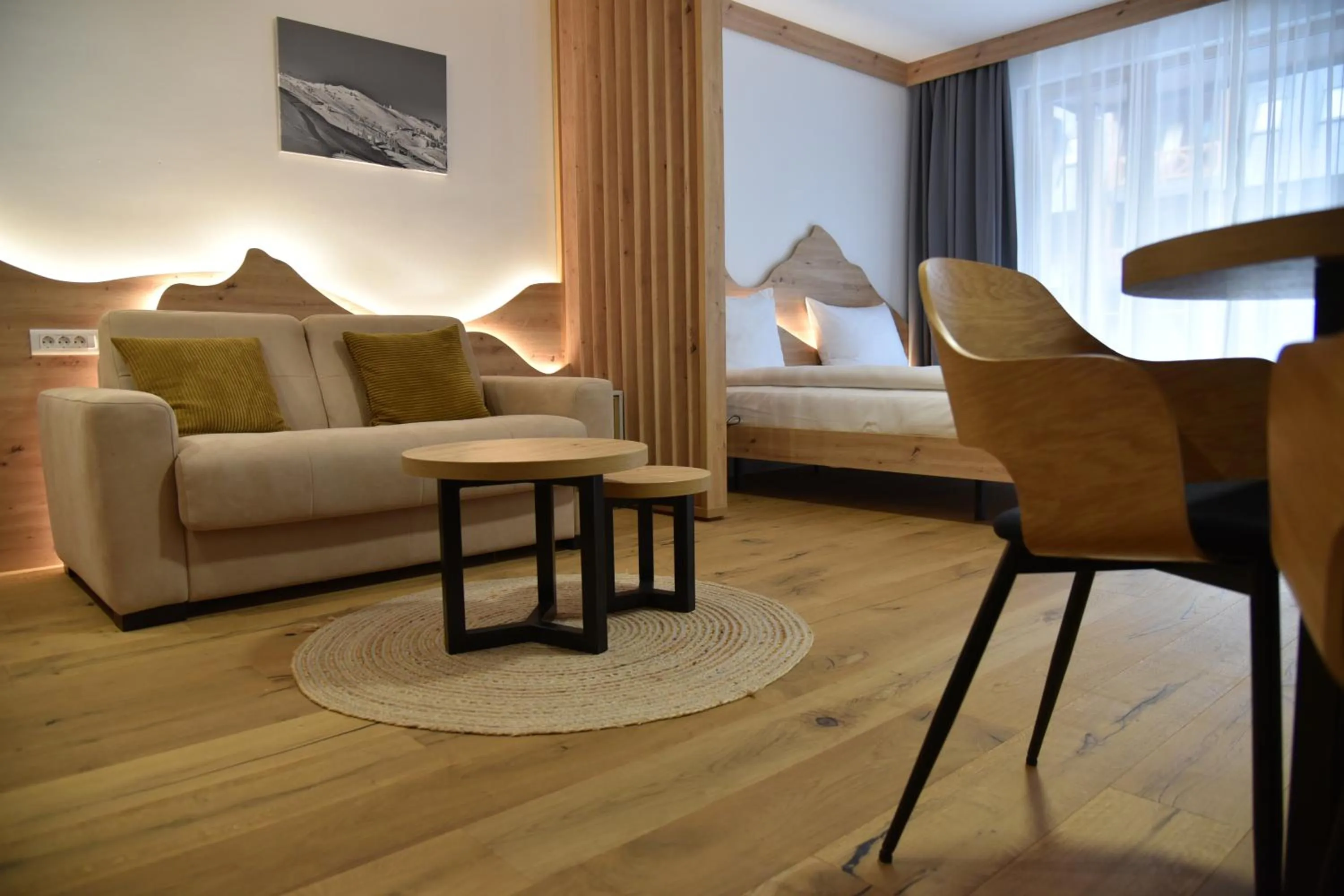 Living room, Bed in Aparthotel Vucko