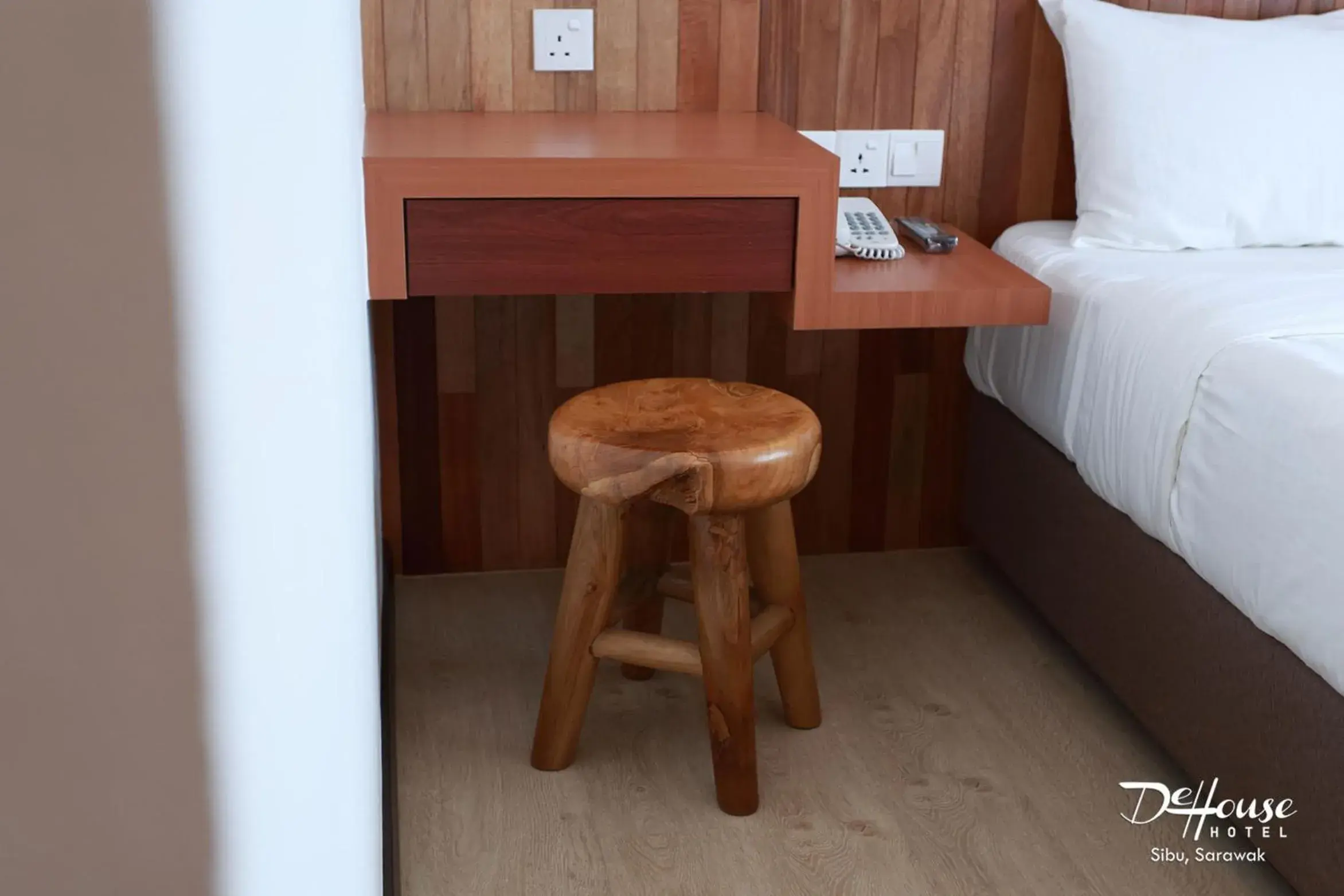 Seating area, Bed in De House Hotel Seating area, Bed in De House Hotel