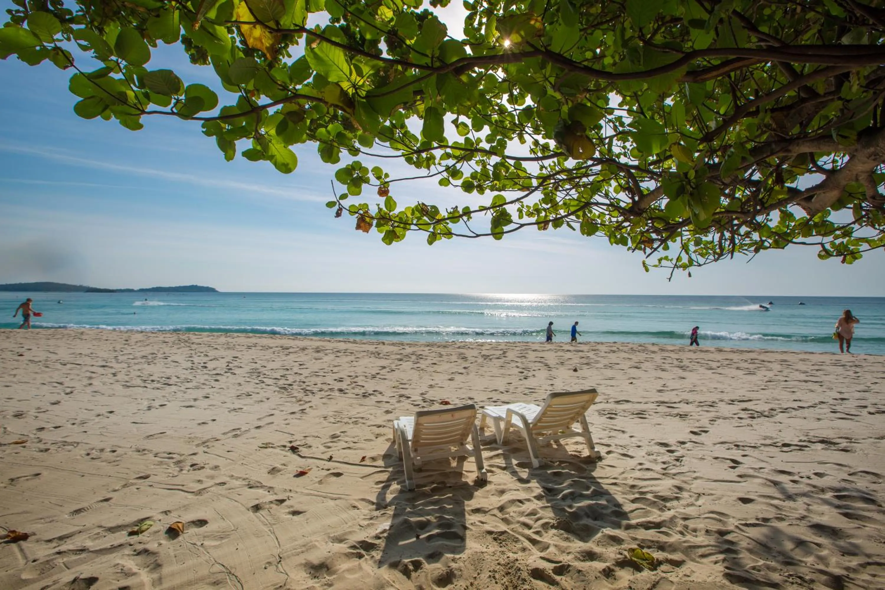 Beach in Long Beach Lodge, Chaweng Beach, Koh Samui