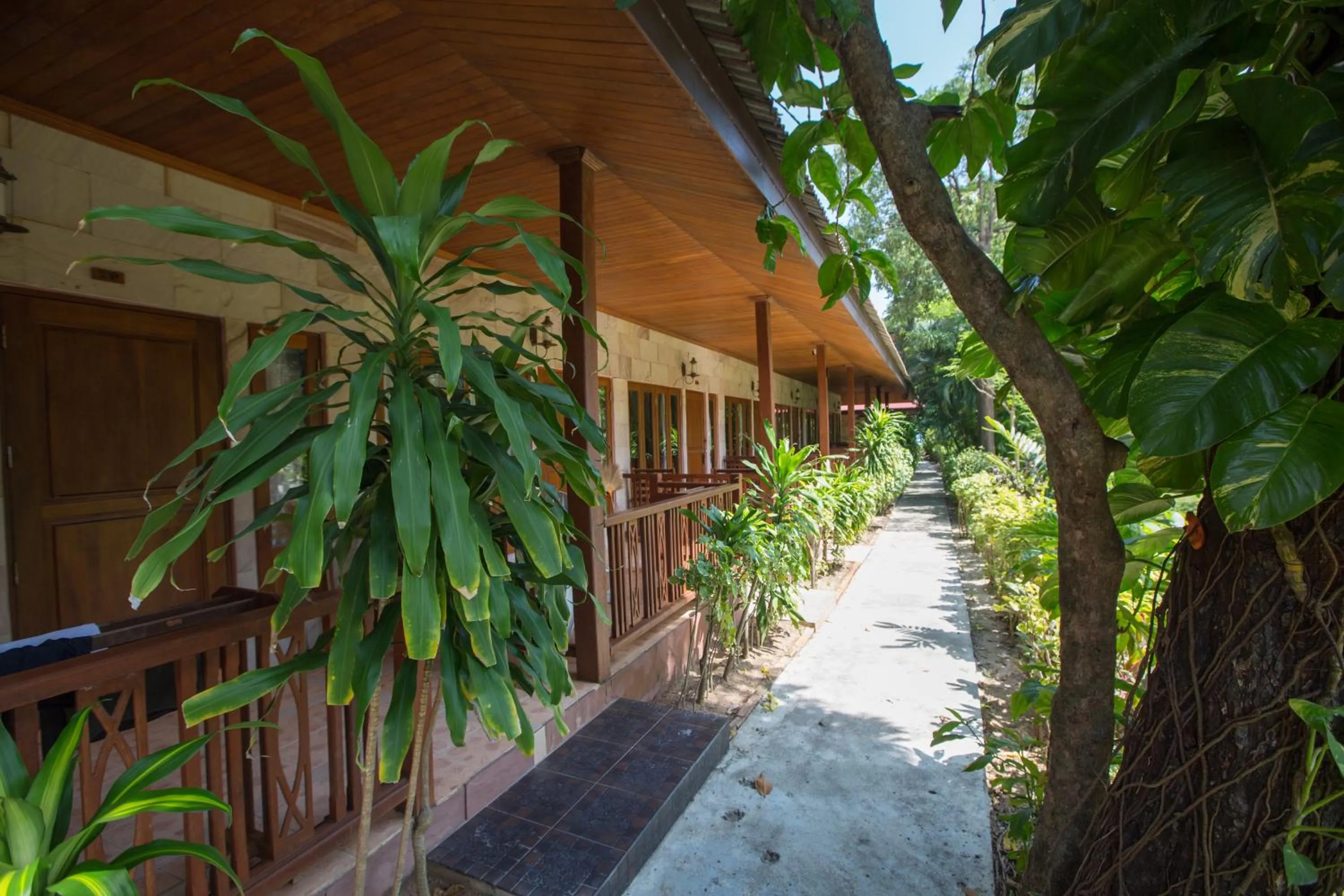 Balcony/Terrace in Long Beach Lodge, Chaweng Beach, Koh Samui