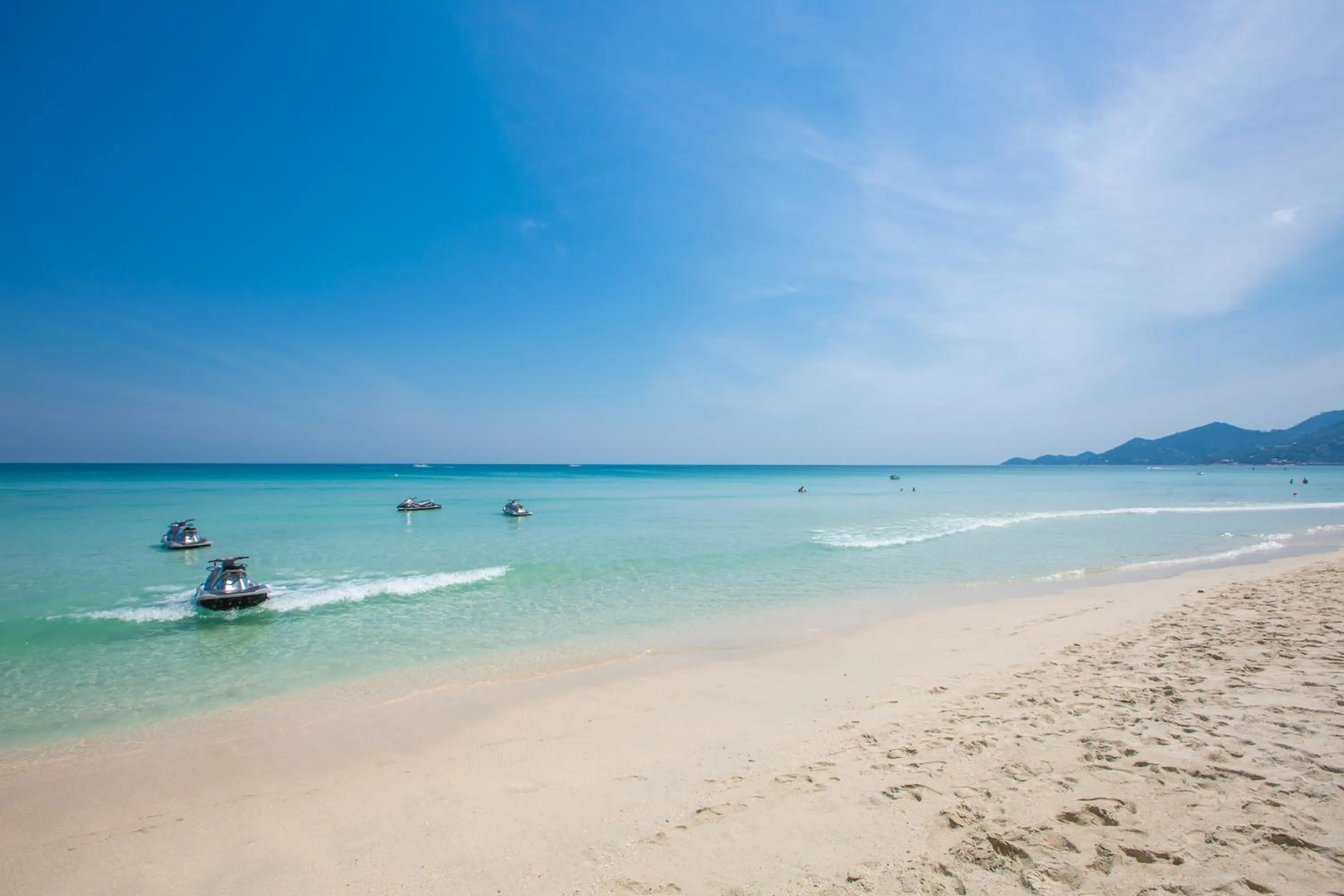 Beach in Long Beach Lodge, Chaweng Beach, Koh Samui