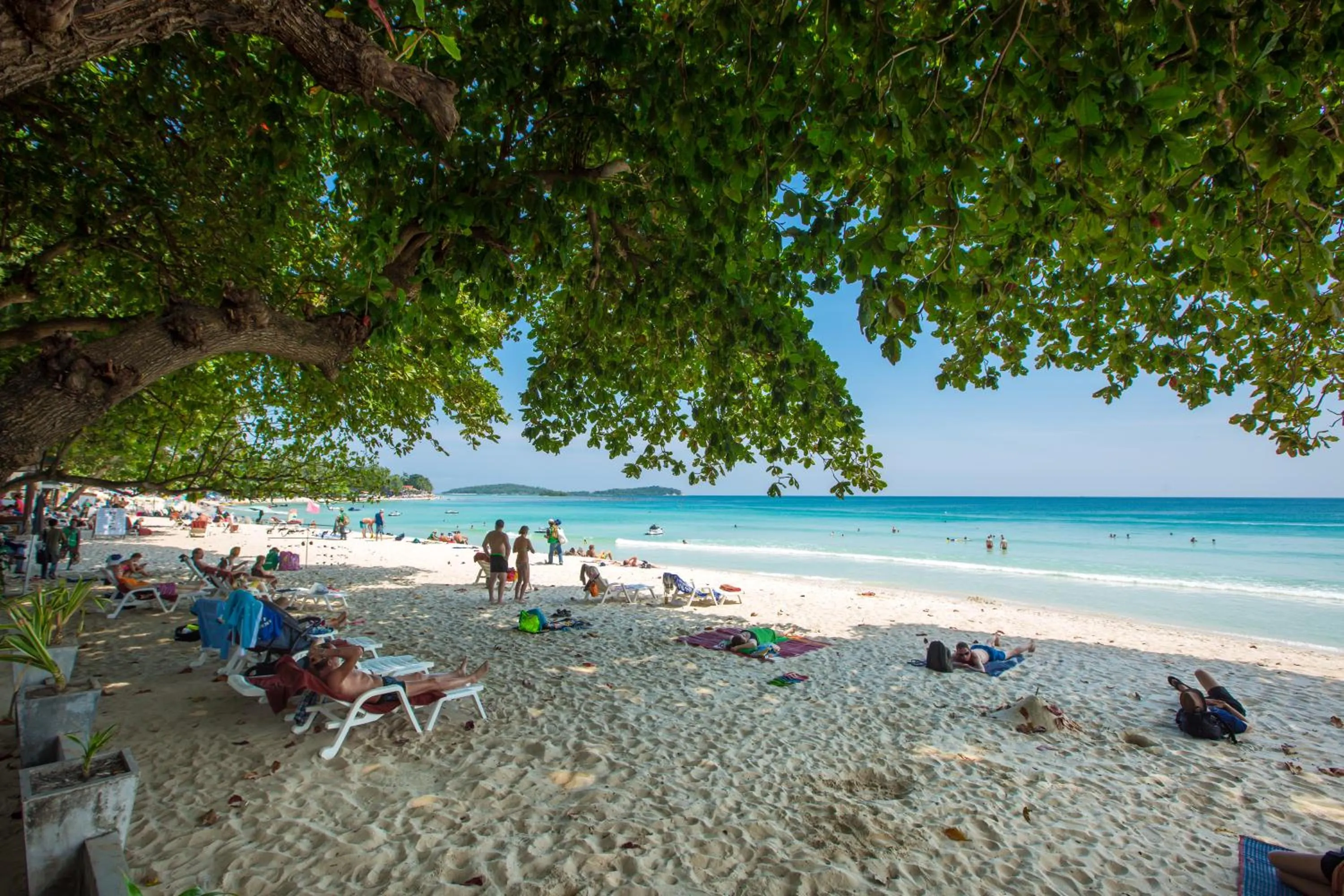 Beach in Long Beach Lodge, Chaweng Beach, Koh Samui