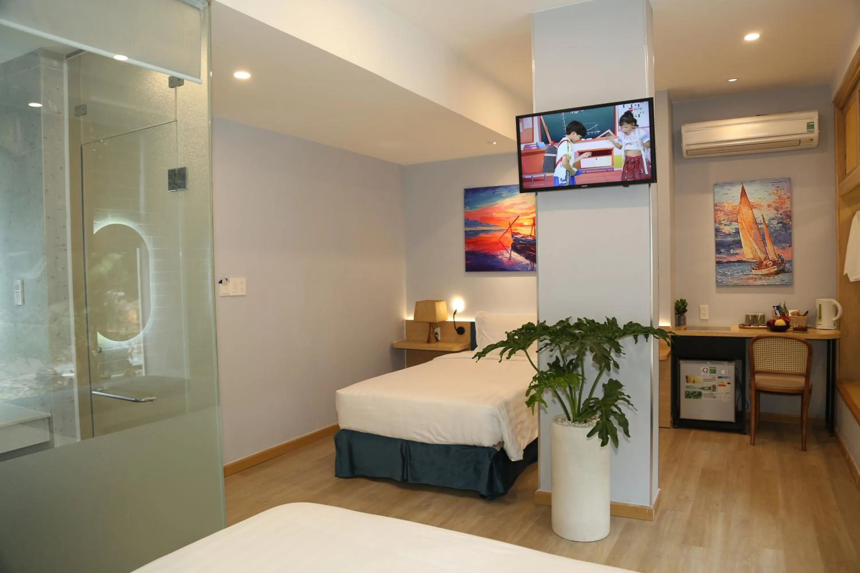 Bedroom, Bed in Tom Hill Boutique Resort & Spa - Sea View