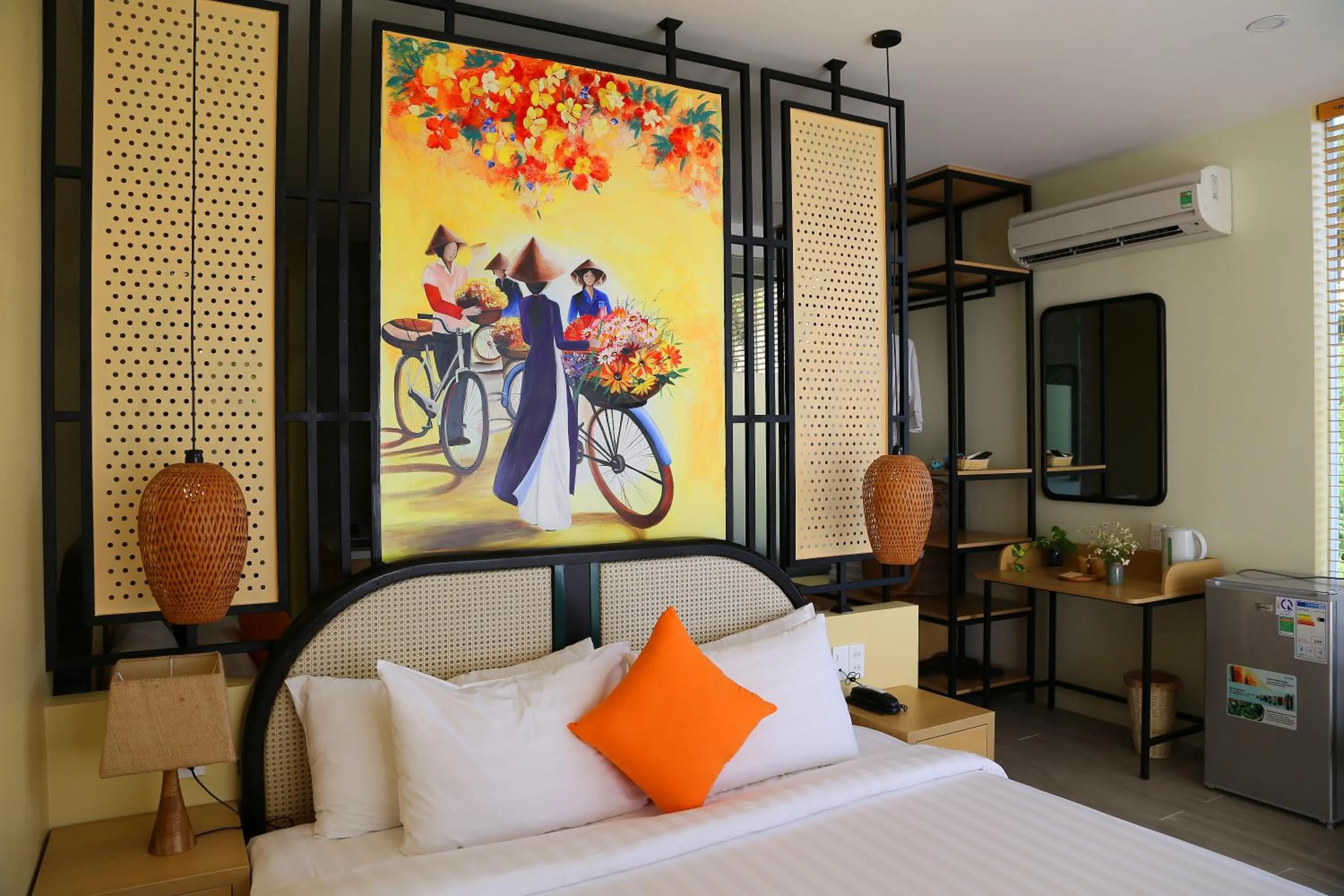 Bed in Tom Hill Boutique Resort & Spa - Sea View