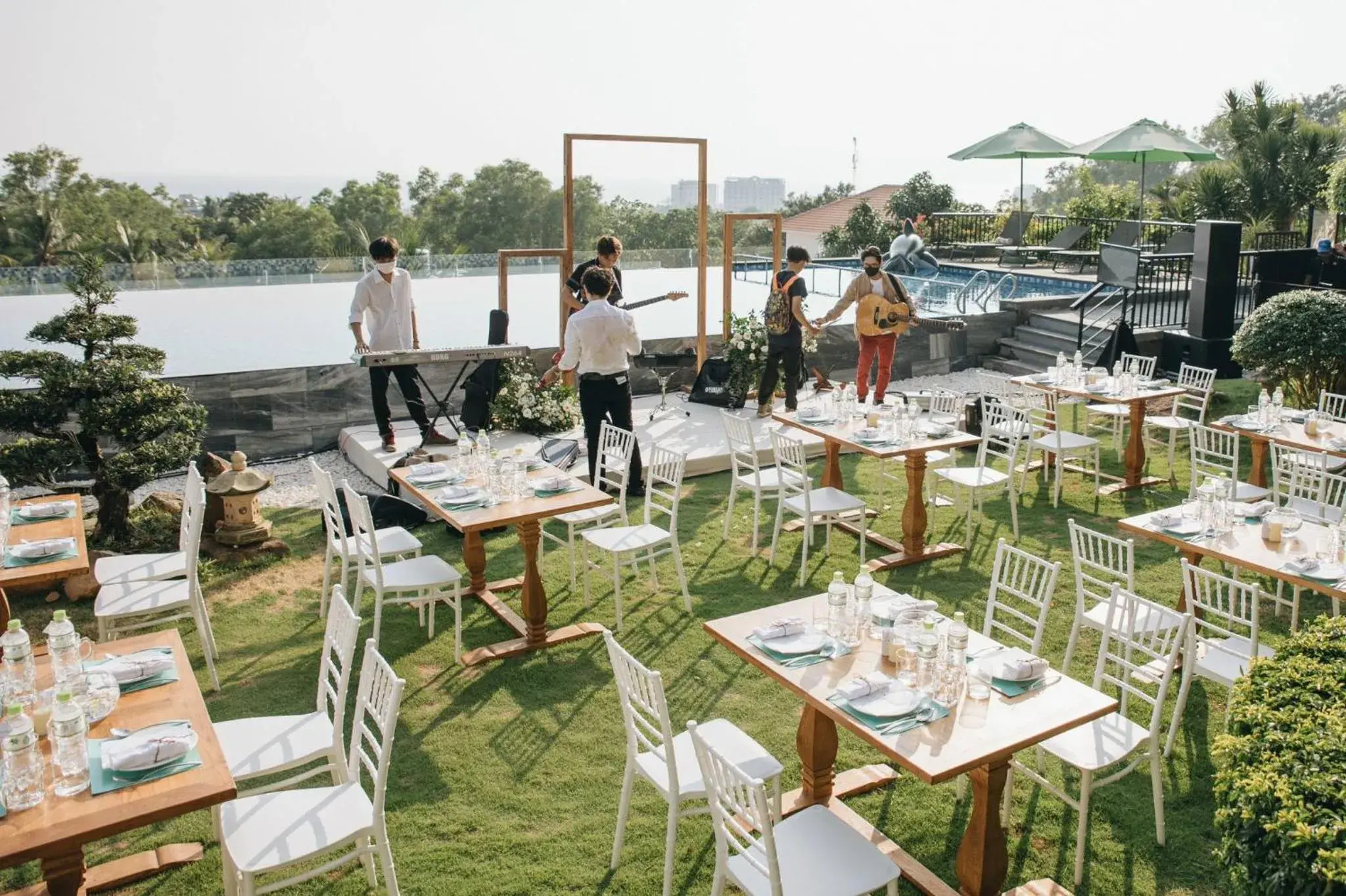 Banquet/Function facilities in Tom Hill Boutique Resort & Spa - Sea View Banquet/Function facilities in Tom Hill Boutique Resort & Spa - Sea View