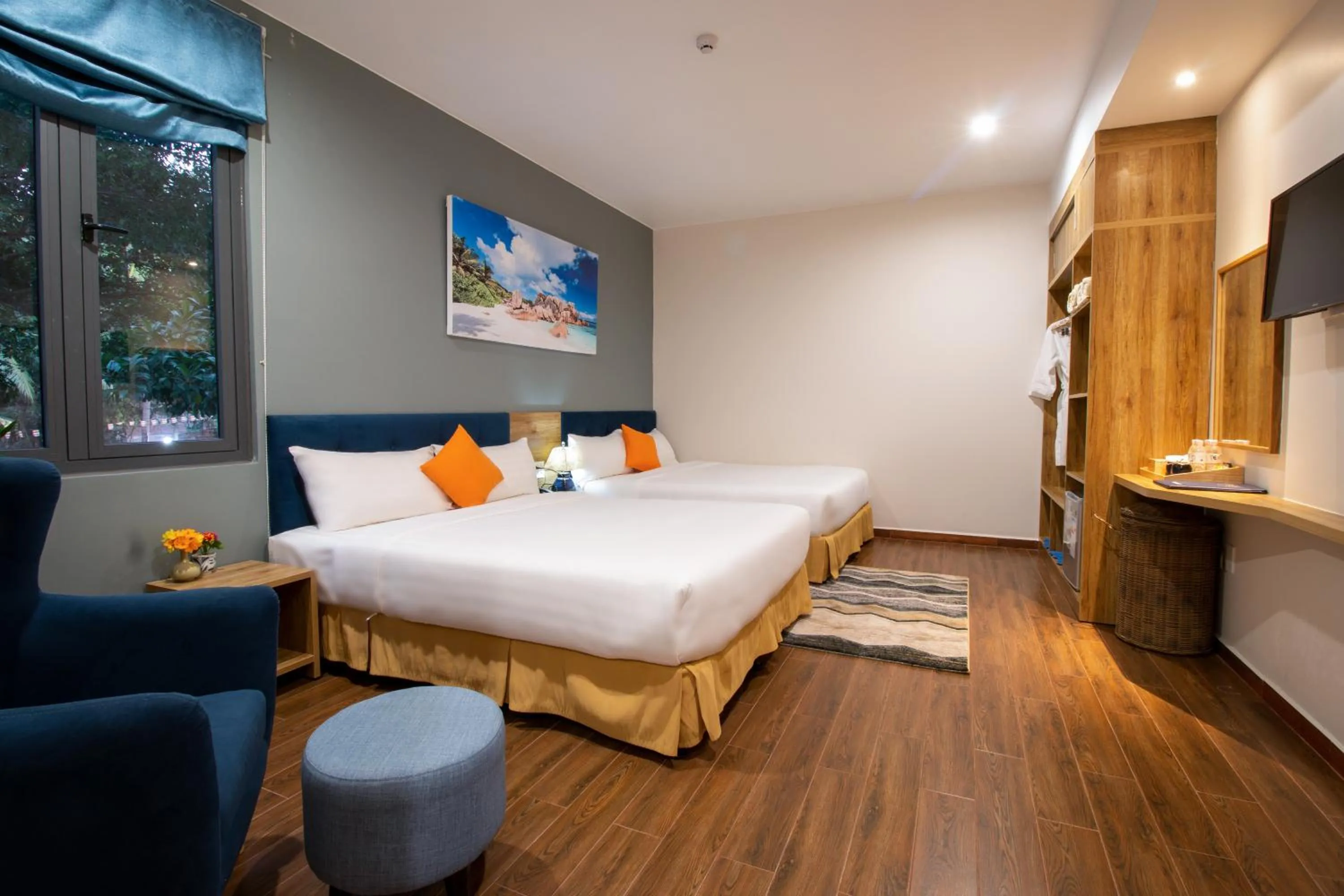 Bed in Tom Hill Boutique Resort & Spa - Sea View