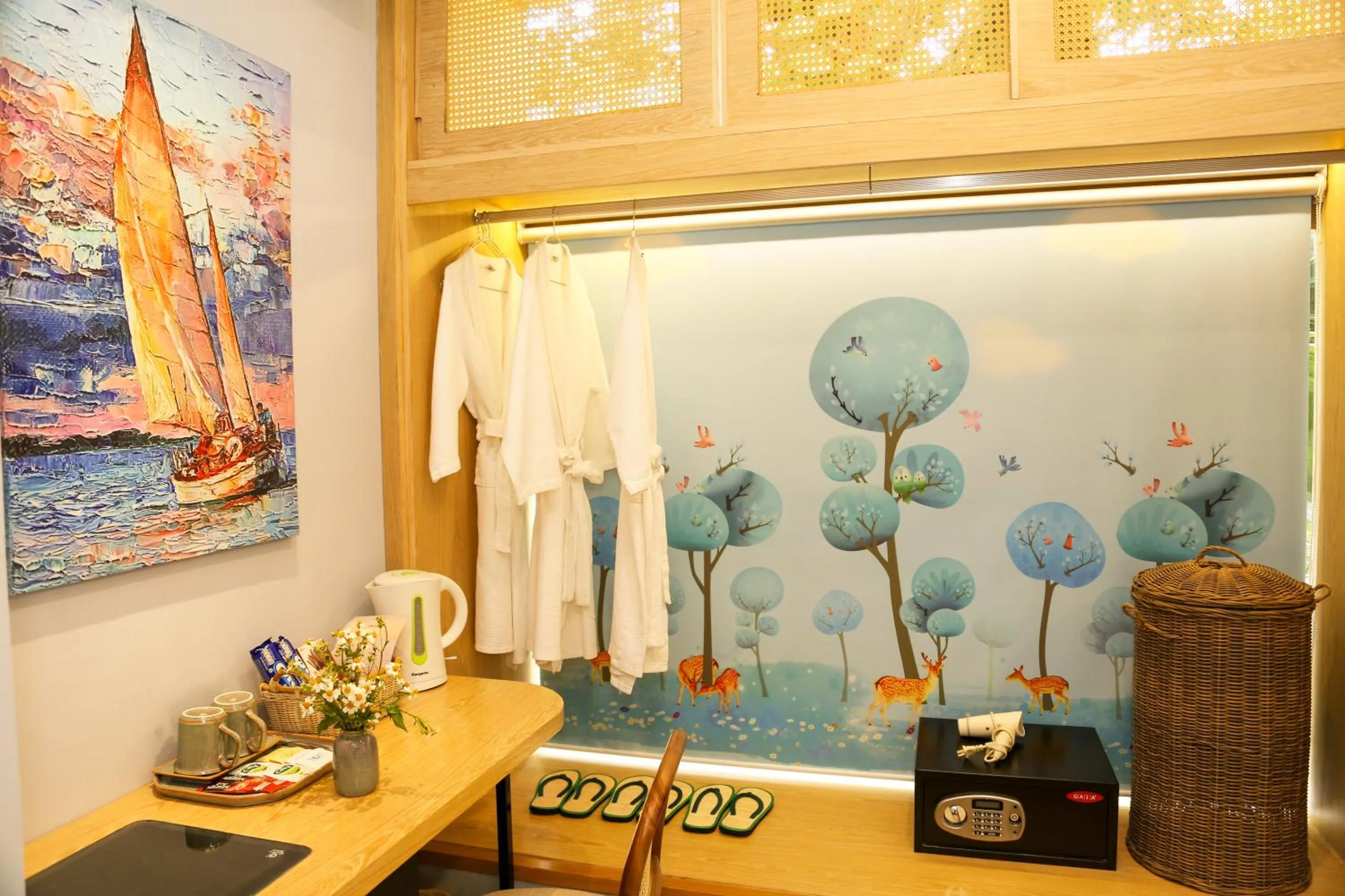 Bed in Tom Hill Boutique Resort & Spa - Sea View