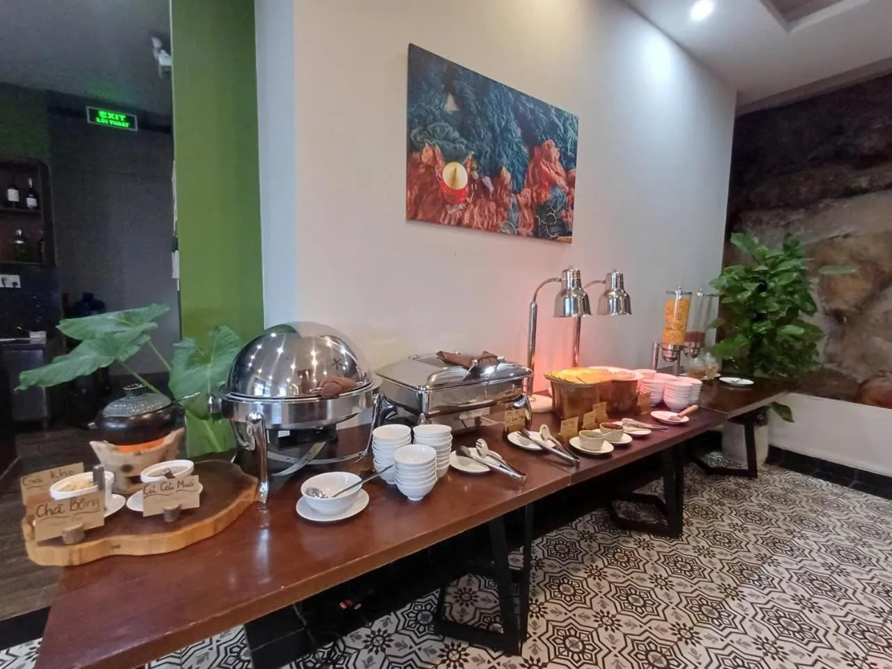 Breakfast in Tom Hill Boutique Resort & Spa - Sea View