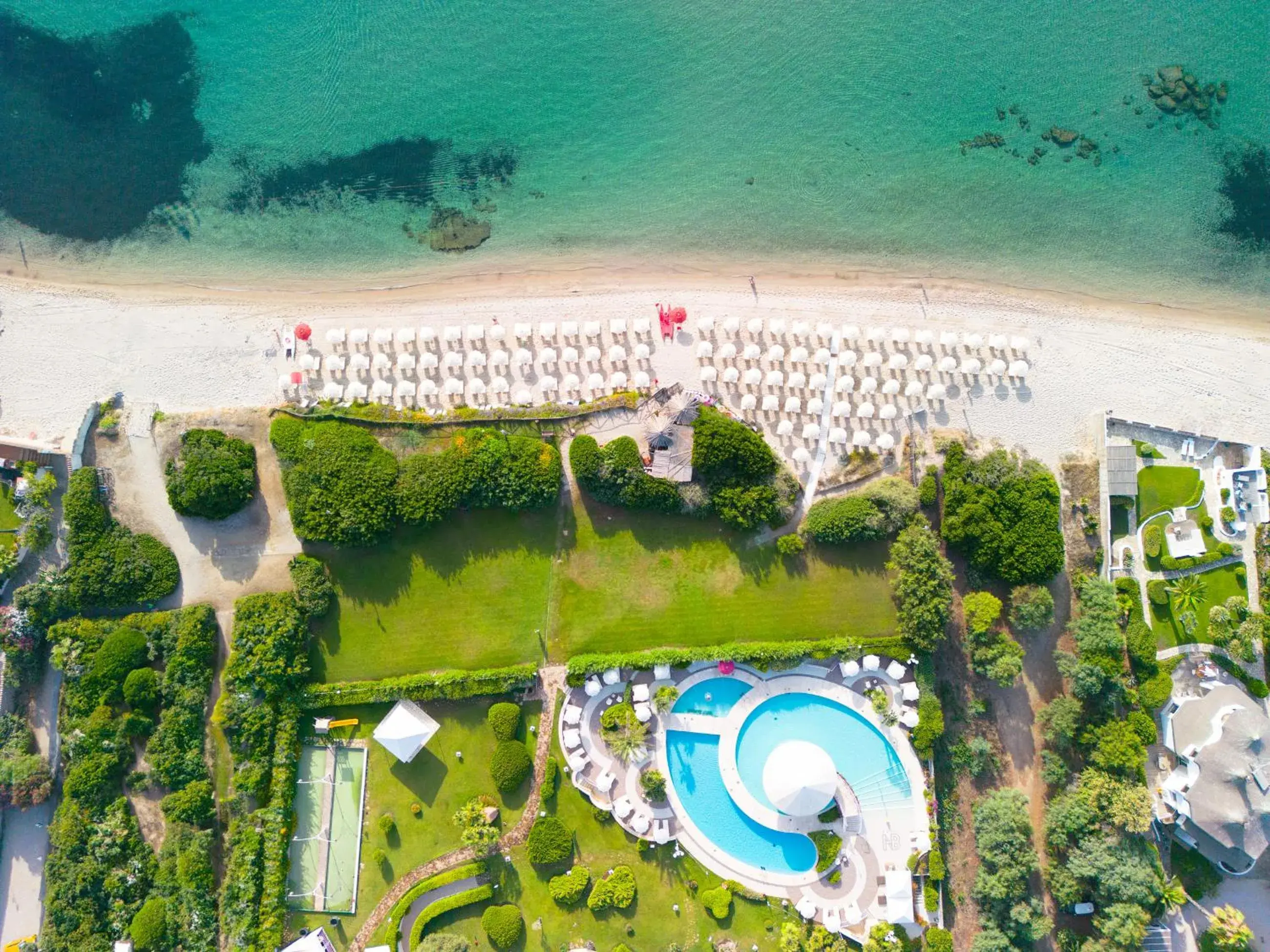 Bird's eye view in Hotel Baia di Nora Bird's eye view in Hotel Baia di Nora