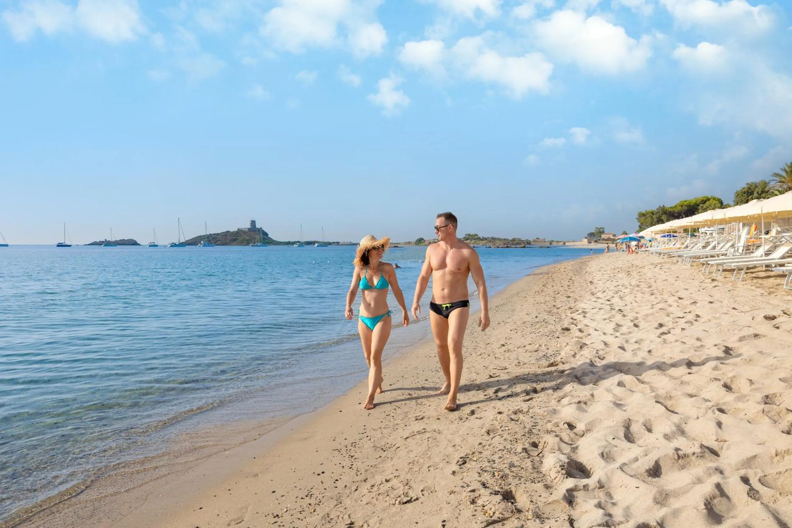 Beach in Hotel Baia di Nora