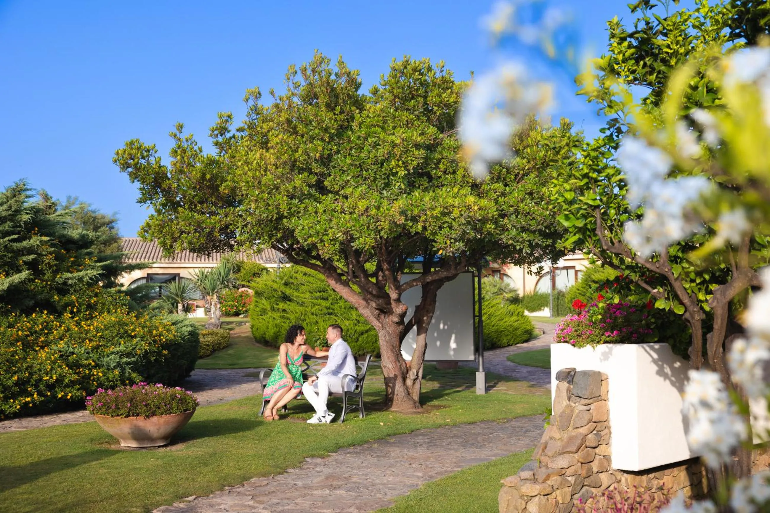 Garden in Hotel Baia di Nora