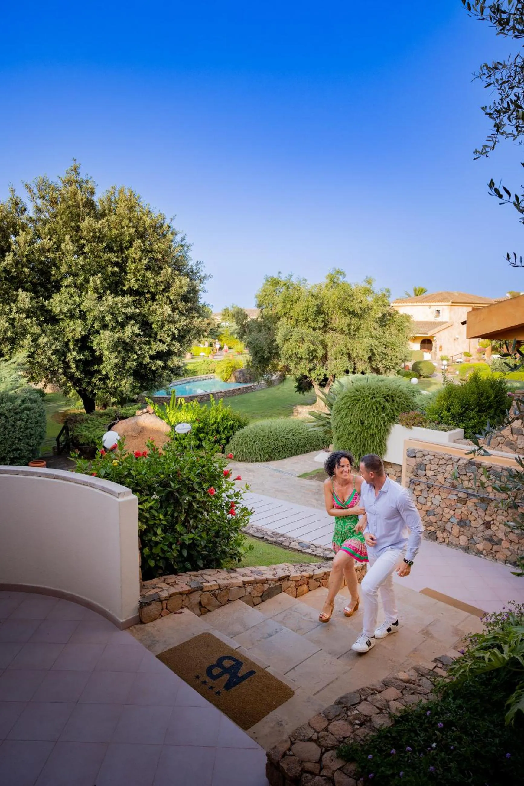 Garden in Hotel Baia di Nora